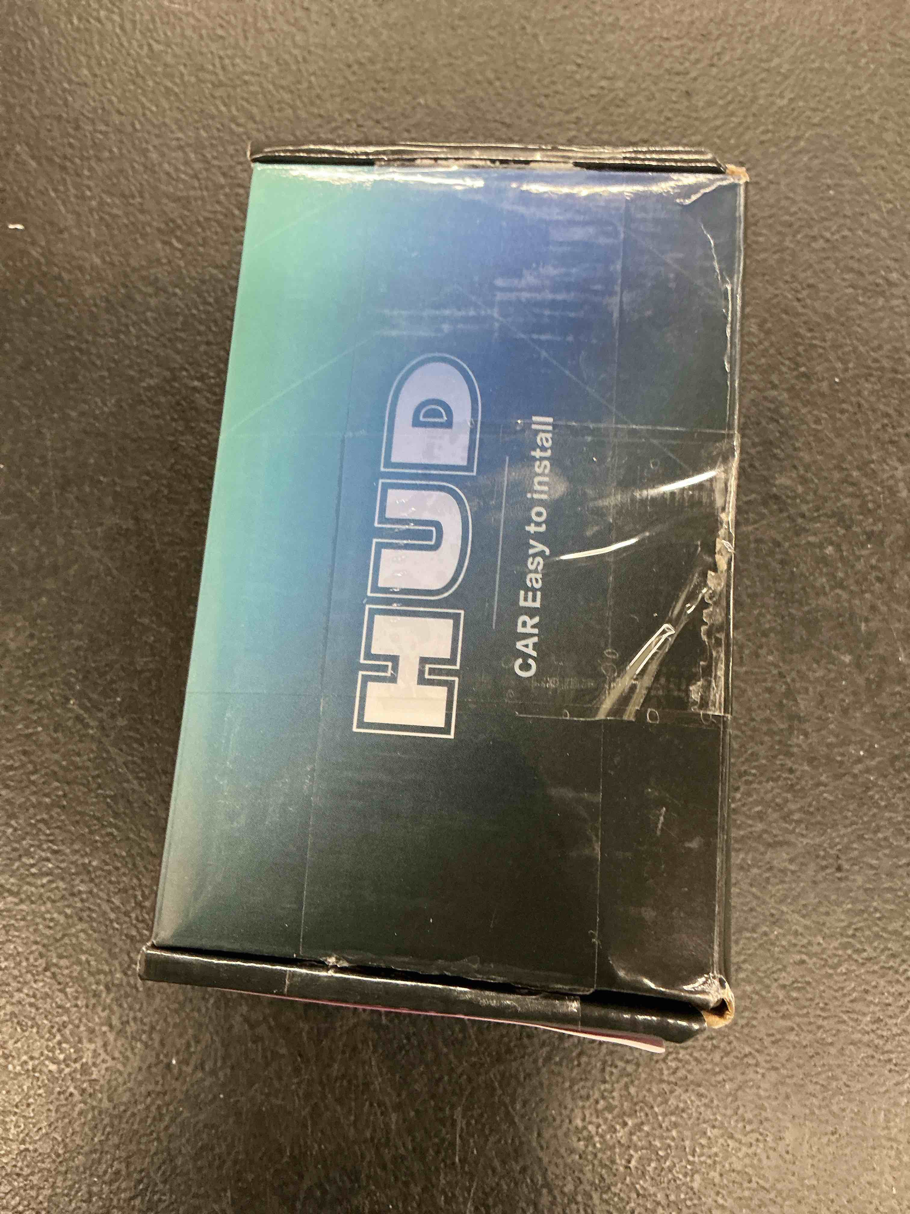 Condition photo showing Good Condition for obd2 digital speedometer heads up display for car obd2 & gps dual system hud speedometer mph can be installed on a-pillar with rpm, water temp, volt, 4 alarms only works on most 2008+ sedan cars