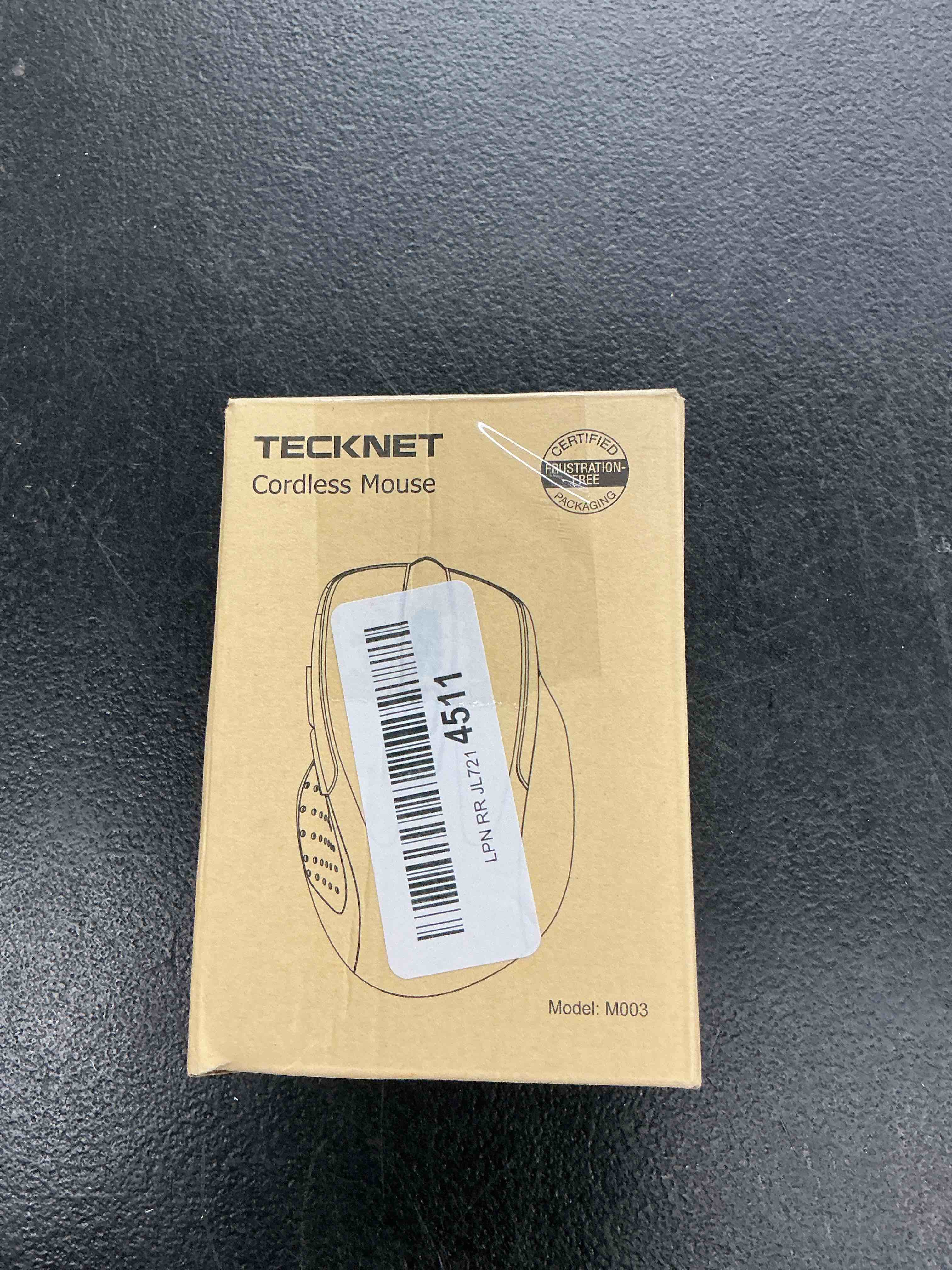 Condition photo showing Good Condition for tecknet wireless mouse, 2.4g ergonomic optical mouse, computer mouse for laptop, pc, computer, chromebook, notebook, 6 buttons, 24 months battery life, 2600 dpi, 5 adjustment levels - purple