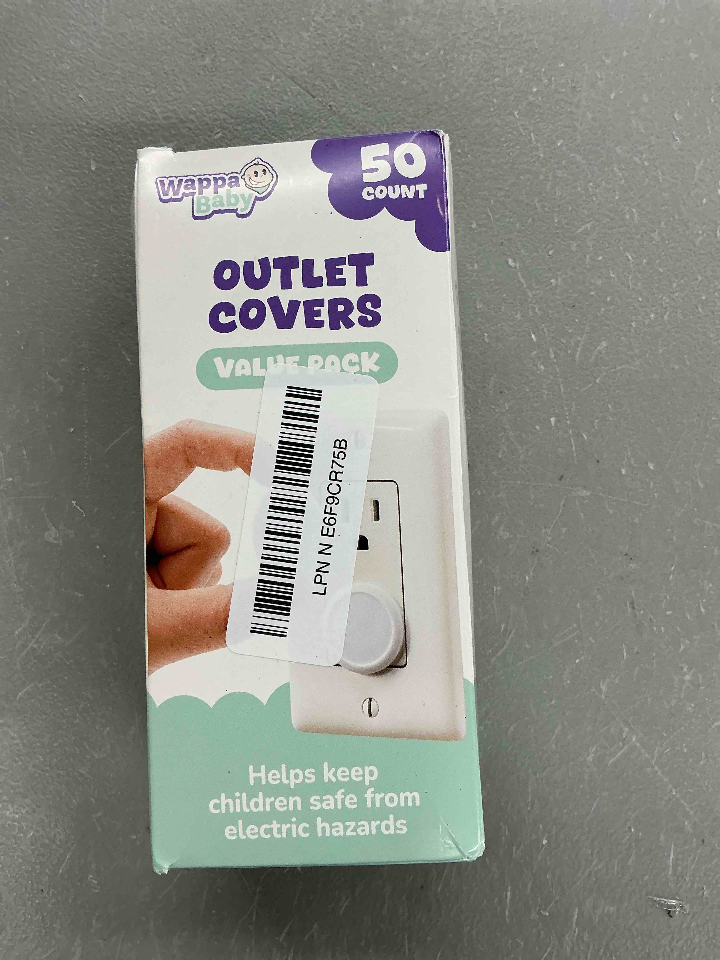 Condition photo showing New/Like New for outlet covers baby proofing (50 pack) safe & secure electric plug protectors | sturdy childproof socket covers for home & office | easy installation | protect toddlers & babies | white 50 count (pack of 1)