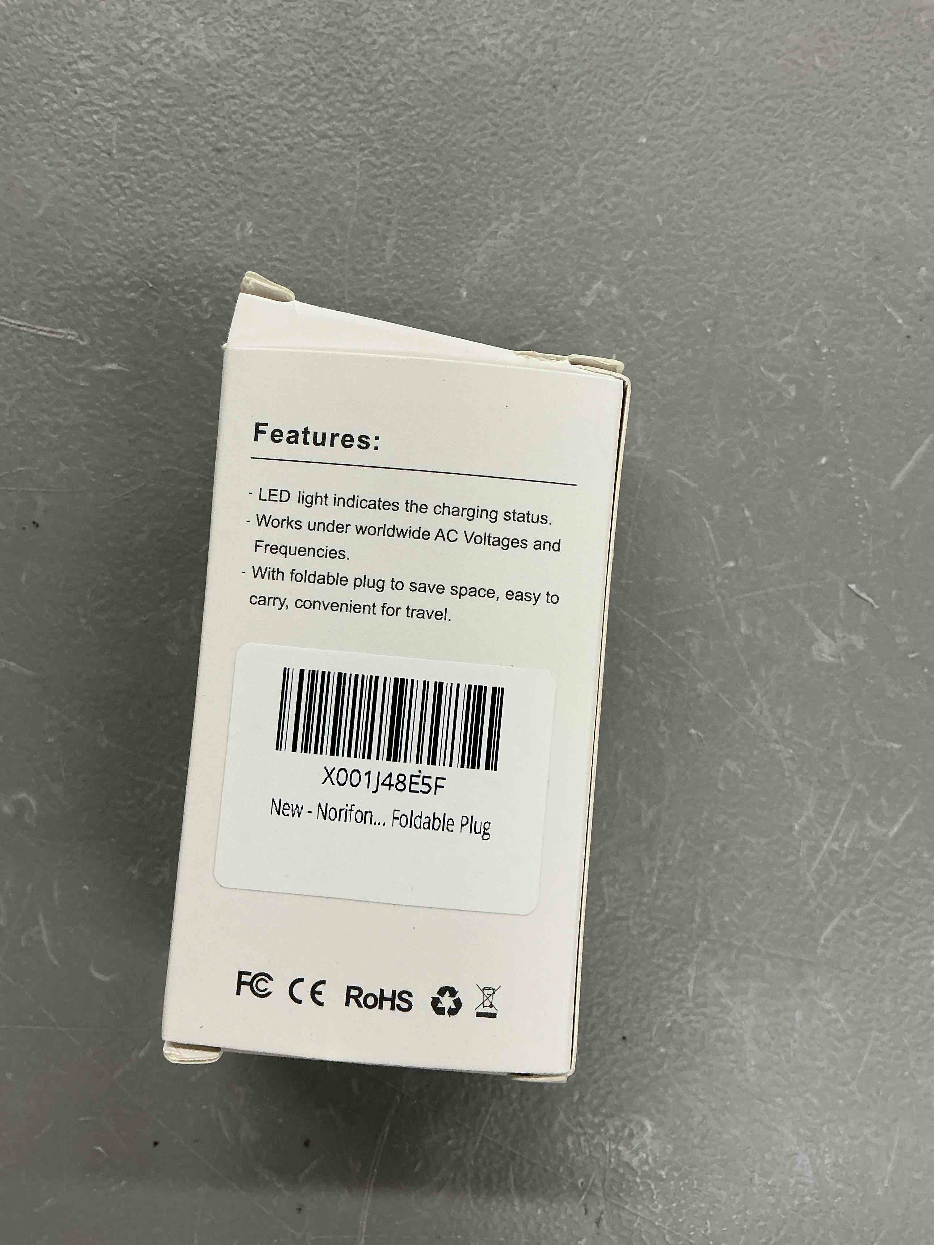 Condition photo showing New/Like New for norifon nb-6l wall charger for canon powershot sx530 hs, sx610 hs, sx710 hs, sd1200 is, sd1300 is, s120 ixy 10s ixy 30s and more with foldable plug