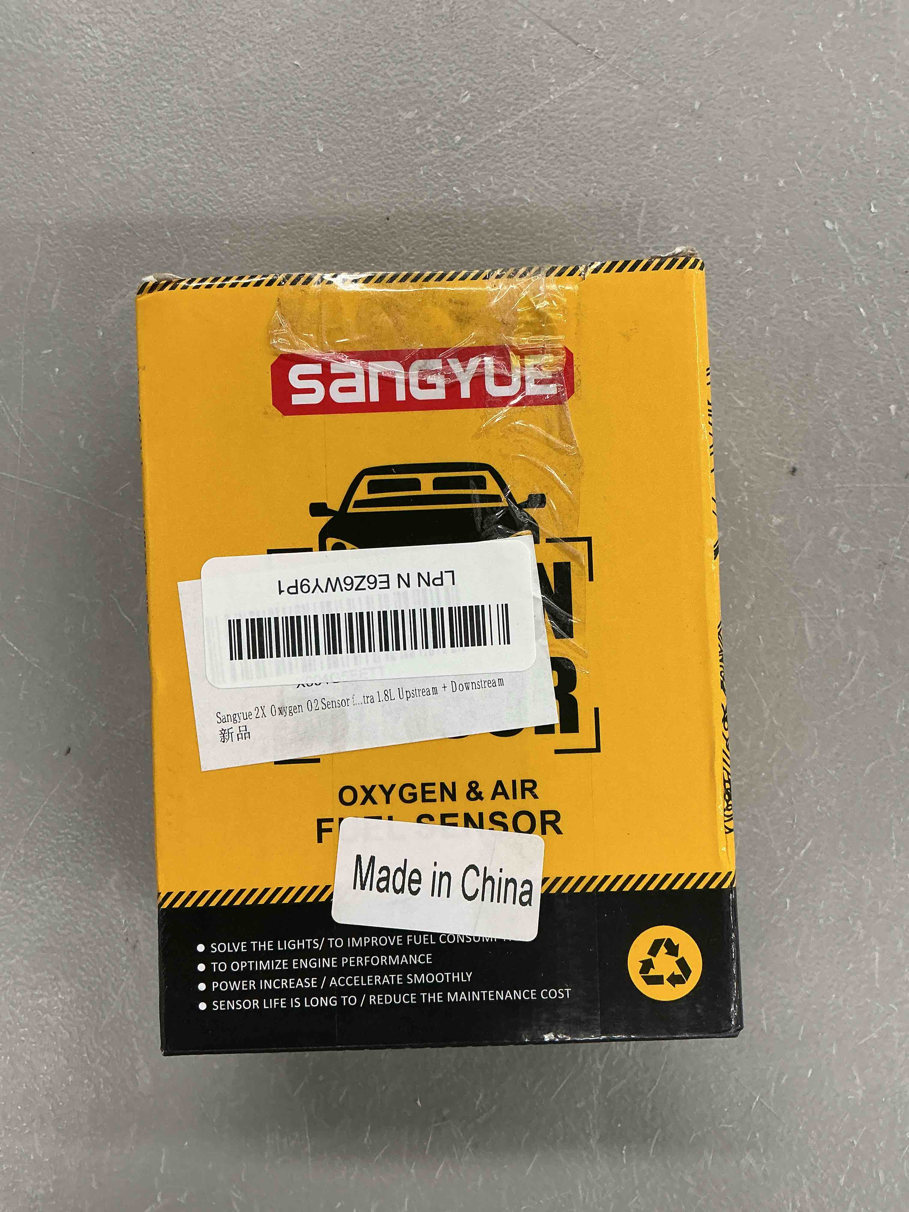 Condition photo showing New/Like New for 2x oxygen o2 sensor for 2004 2005 2006 nissan sentra 1.8l upstream + downstream