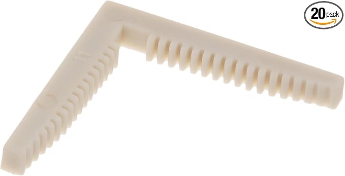 Prime-Line PL 14954 Corner Keys, 5/32 In. x 1/4 In., Nylon Construction, Non-Handed (20 Pack)
