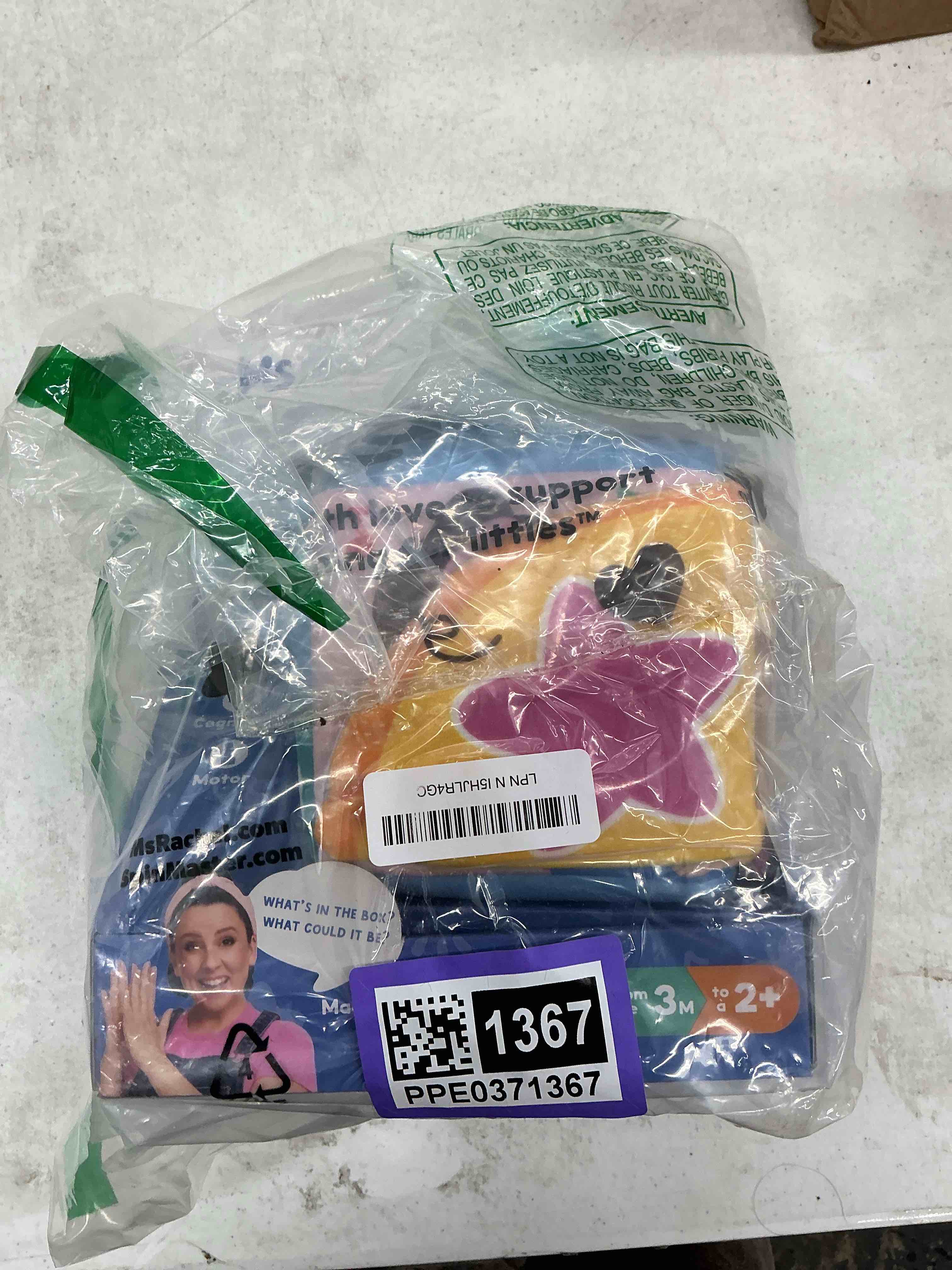 Ms. Rachel Official Surprise Learning Box, Educational Toys with Stuffed Animals, Sensory Toys & Activities for Babies, Toddler Toys for Girls & Boys Ages 0-2+