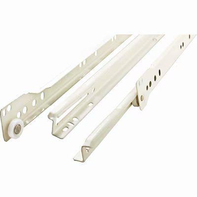 RELIABILT 22-in 3/4 extension Self-Closing Bottom Mount European 50-lb Load Capacity White