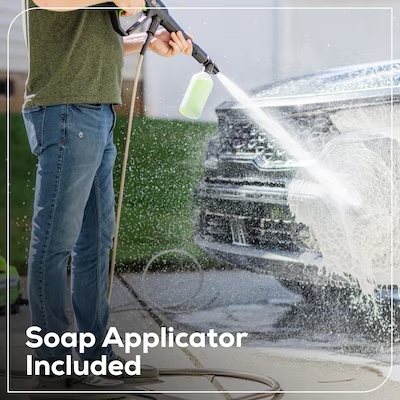 Greenworks 1800-PSI 1.2-GPM Cold Water Electric Pressure washer with 2 Spray Tips