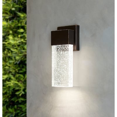 allen + roth waldorf  outdoor wall light 