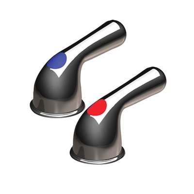 Danco Ergo Lever Handles for Kitchen/Bathroom Sinks or Tub/Shower  2 Handles  Chrome (80022)