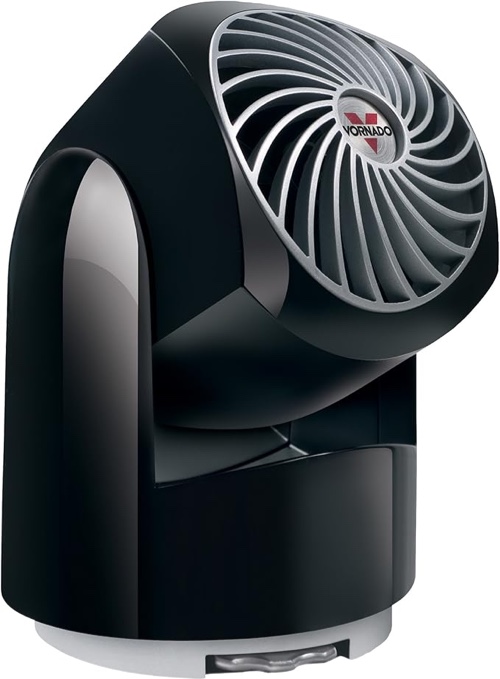 vornado flippi v6 compact air circulator fan adjustable head 2 speeds black
