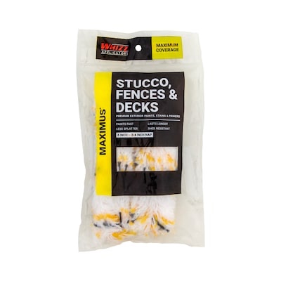WHIZZ 6-in x 3/4-in Nap MAXIMUS Stucco, Fences, and Decks Polyamide Mini Paint Roller 2 -Pack