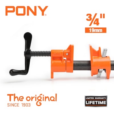 pony 3/4in 1200-lb pipe clamp