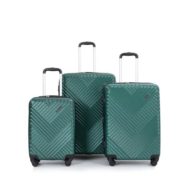 Carry on Luggage ABS Lightweight Suitcase Spinner Wheels TSA Lock 3 Piece Luggage Sets 21"/25"/29"