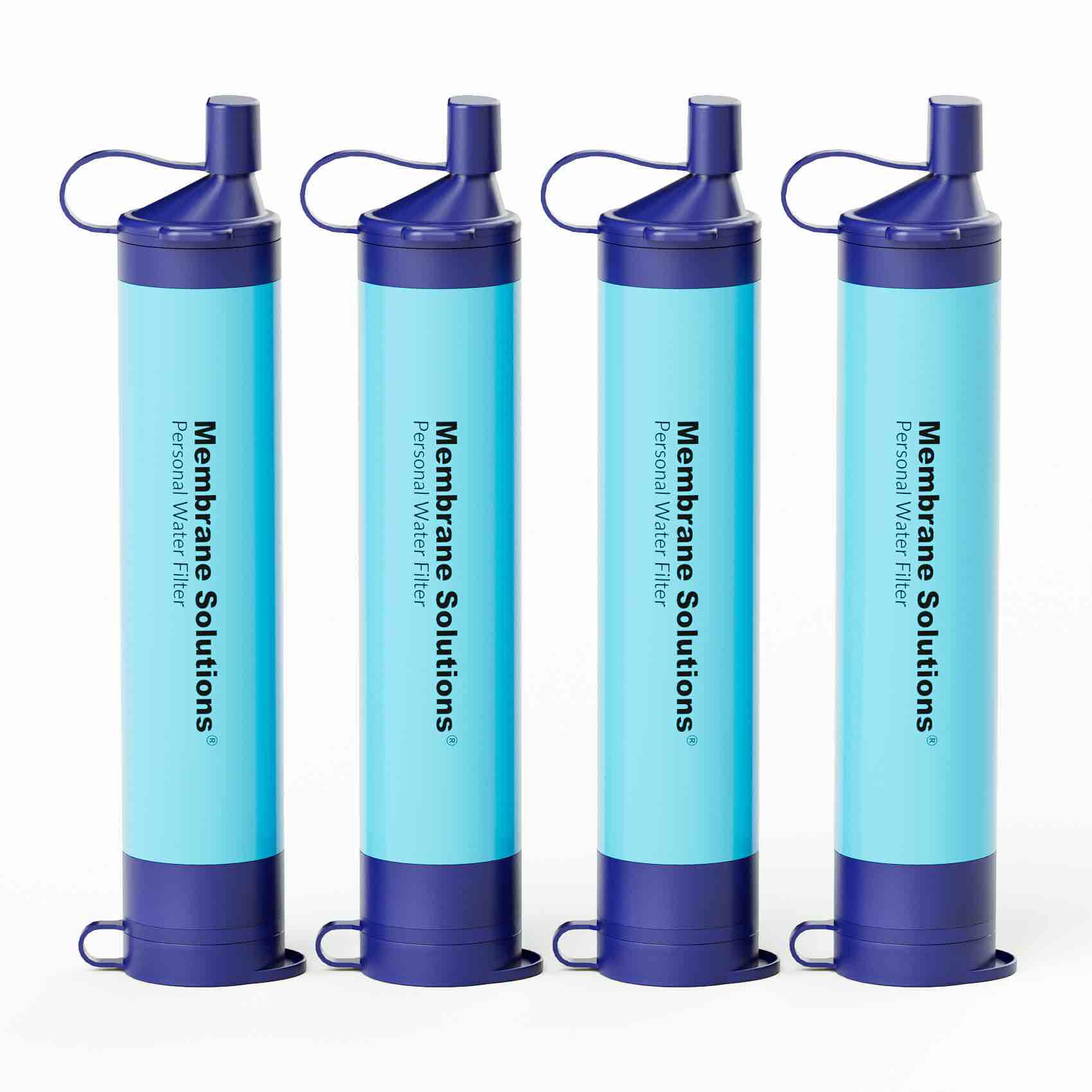 Membrane Solutions Straw Water Filter S1, NSF/ANSI 42&372&401 certificated, Survival Filtration Port