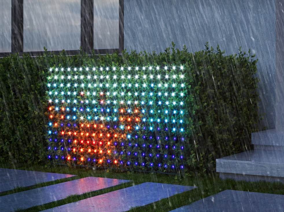 Halloween Net Lights, 510 LED Large Outdoor Net Mesh Lights for Bushes 28x5ft, 8 Modes Waterproof Tw