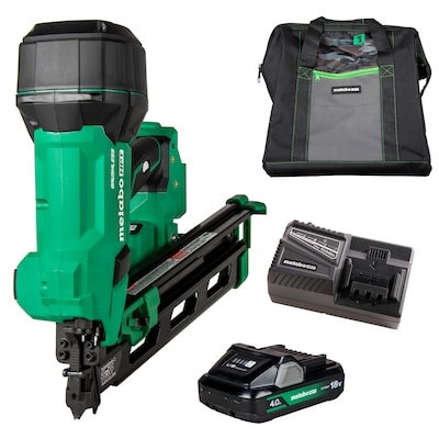 Metabo HPT Multi-Volt 3-1/2-in 21 -Degree Cordless Roundhead Framing Nailer ( Battery Included )