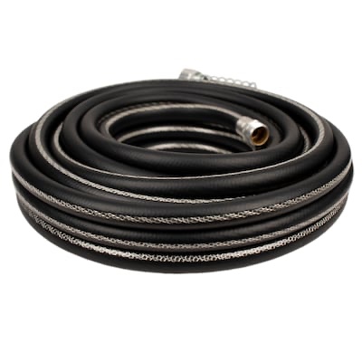 neverkink max teknor apex 5/8-in contractor -duty kink free vinyl black coiled hose