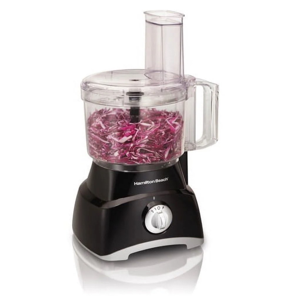 Hamilton Beach Top Mount Food Processor, 8 cup capacity 