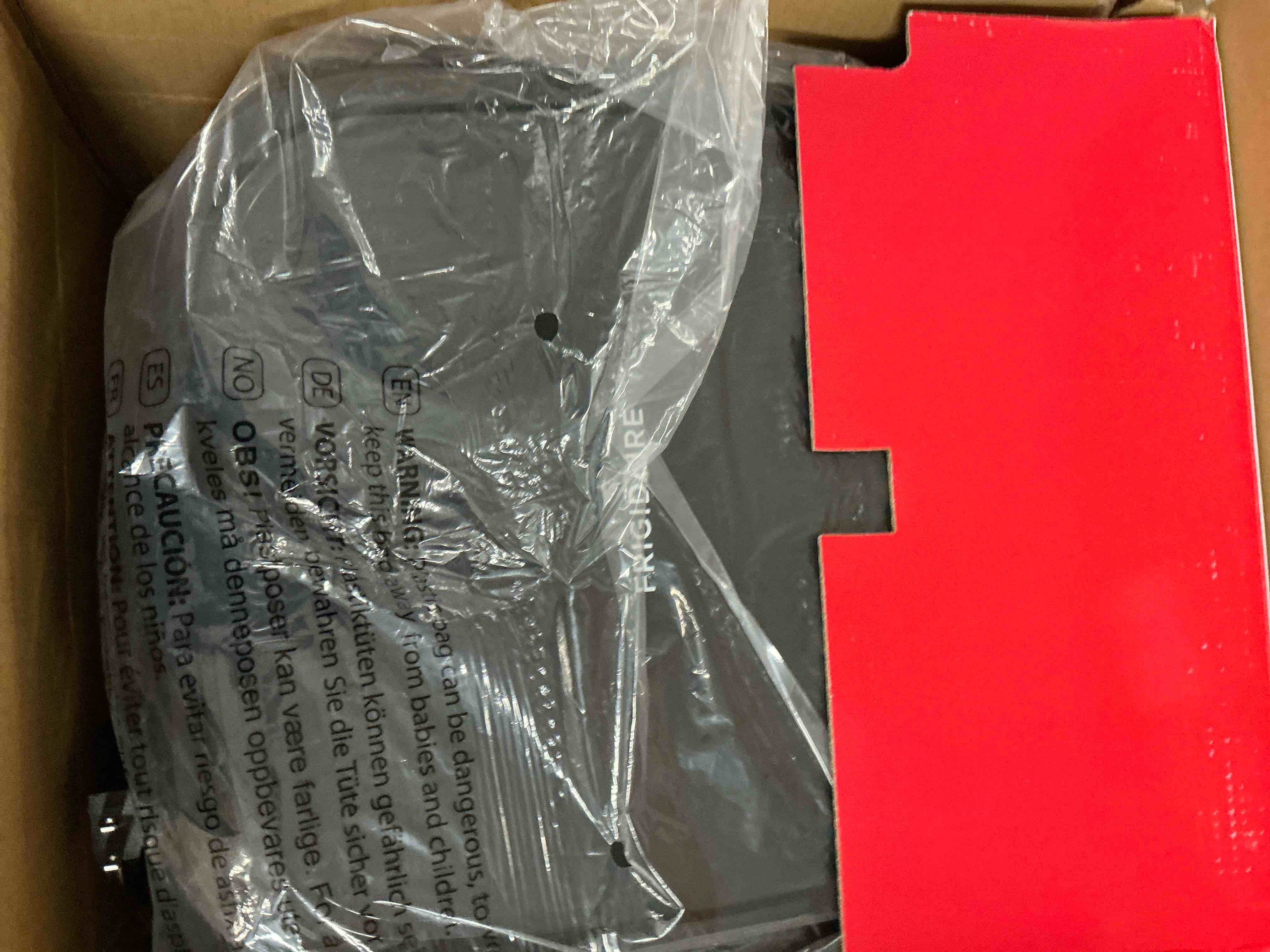 Condition photo showing As Is for Frigidaire 5-in-1 Air Fryer Combo Oven