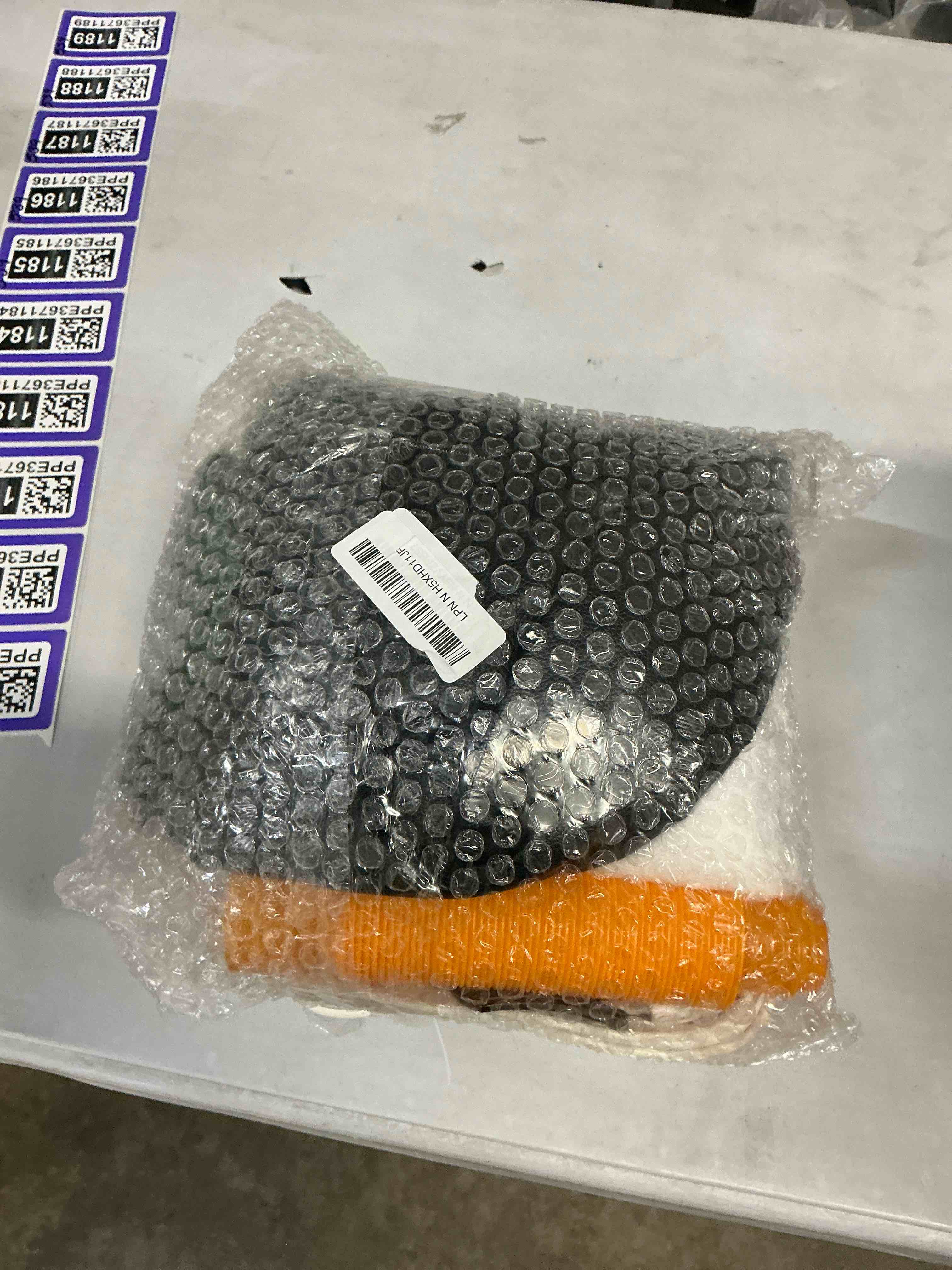 Condition photo showing Good Condition for Mainfini 4 Pcs Men's Cousin Robe Costume Christmas White Robe with Trapper Hat Belt Pipe (M-XL) White - 5 Piece Set Medium