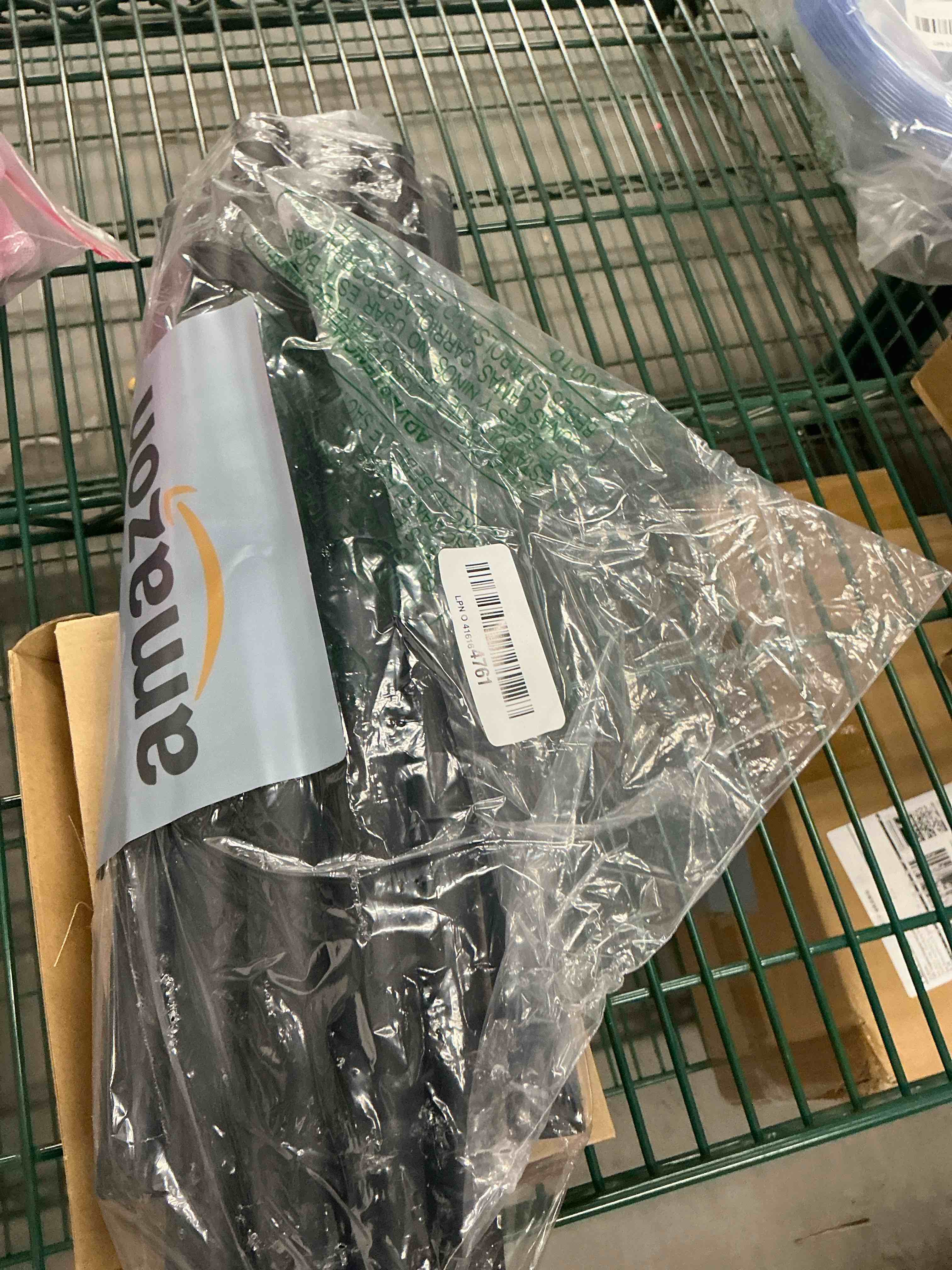 Condition photo showing As Is for Heeyoo Elevated Dog Bed with Canopy, Portable Dog Cot with Removable Shade Tent, Outdoor Raised Pet Cot Cooling Bed for Dogs