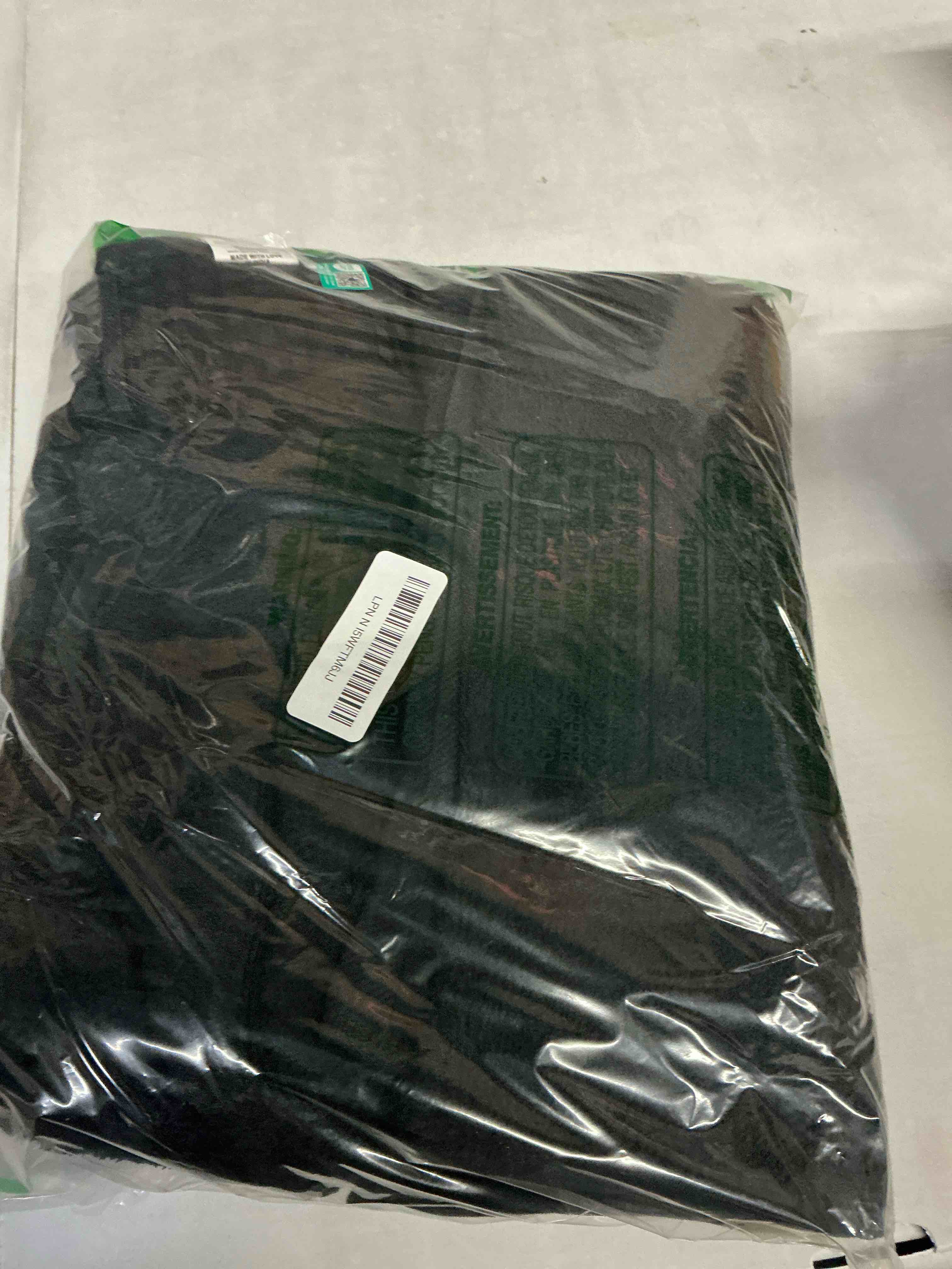 Condition photo showing Good Condition for GLAMBURG 100% Cotton 2 Pack Oversized Bath Towel Set 28x55 Inches, Ultra Soft Highly Absorbant Compact Quickdry & Lightweight Large Bath Towels, Ideal for Gym Travel Camp Pool - Black 2 Pack Bath Black