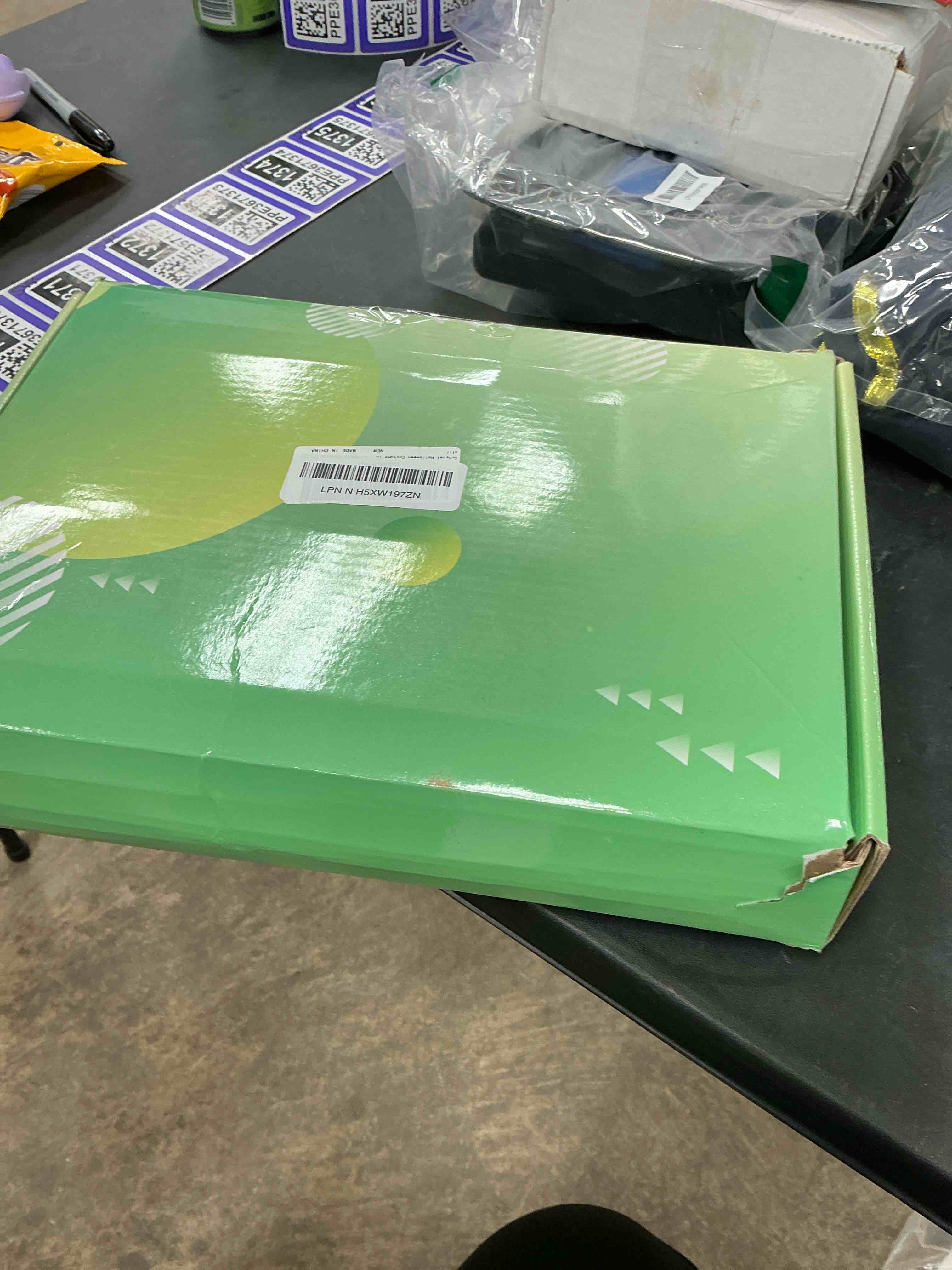 Condition photo showing Good Condition for Halloween Costume for Women Small Classic Movie Costumes with Orange Turtleneck Top Bob Wig 8Pcs Adult Cosplay Set