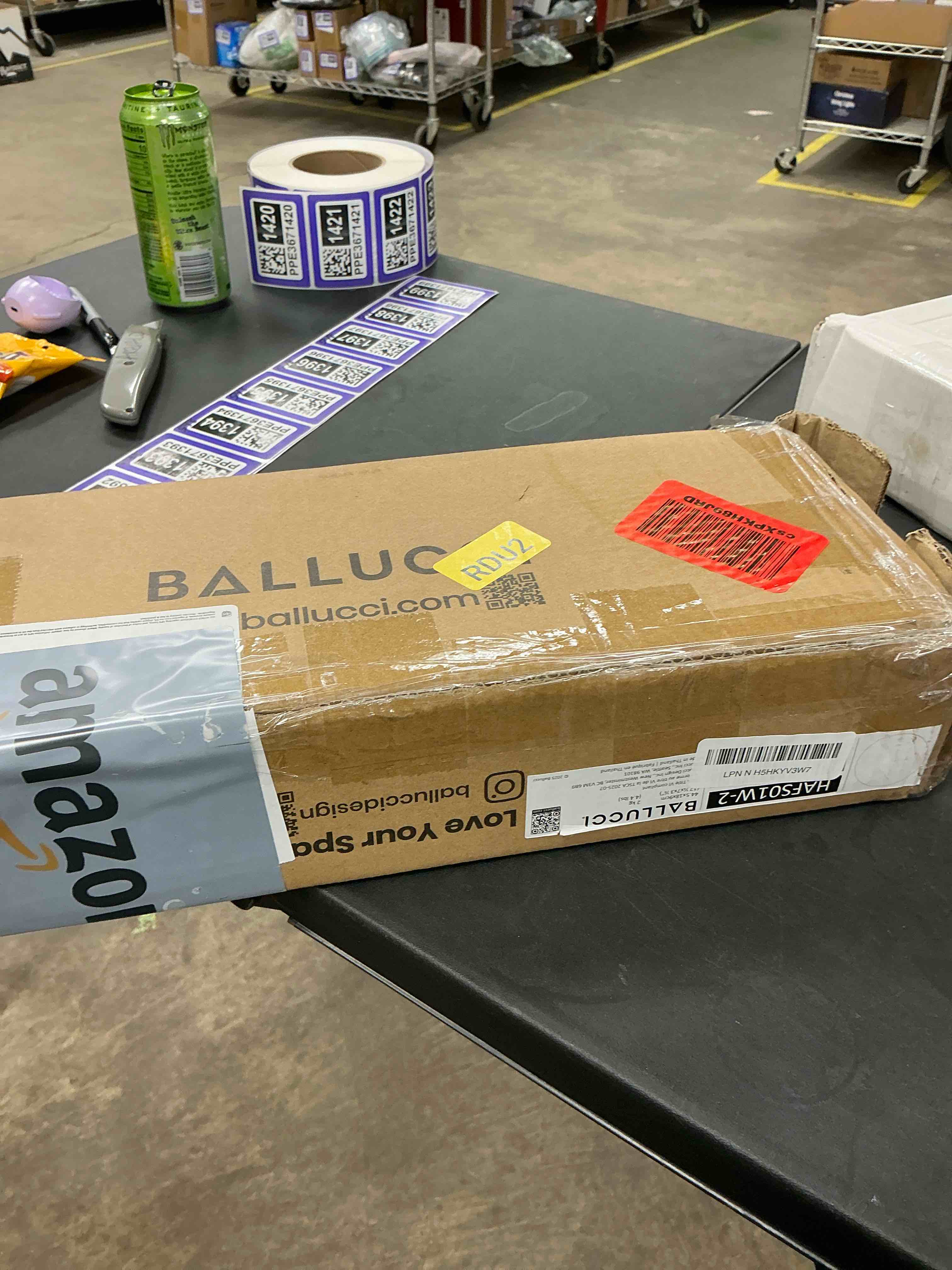 Condition photo showing Good Condition for Ballucci Floating Shelves, 2-Pack 16" Wood Wall Shelf Set with Invisible Brackets for Bathroom, Living Room, Bedroom, Kitchen, Nursery, 6" Deep, White