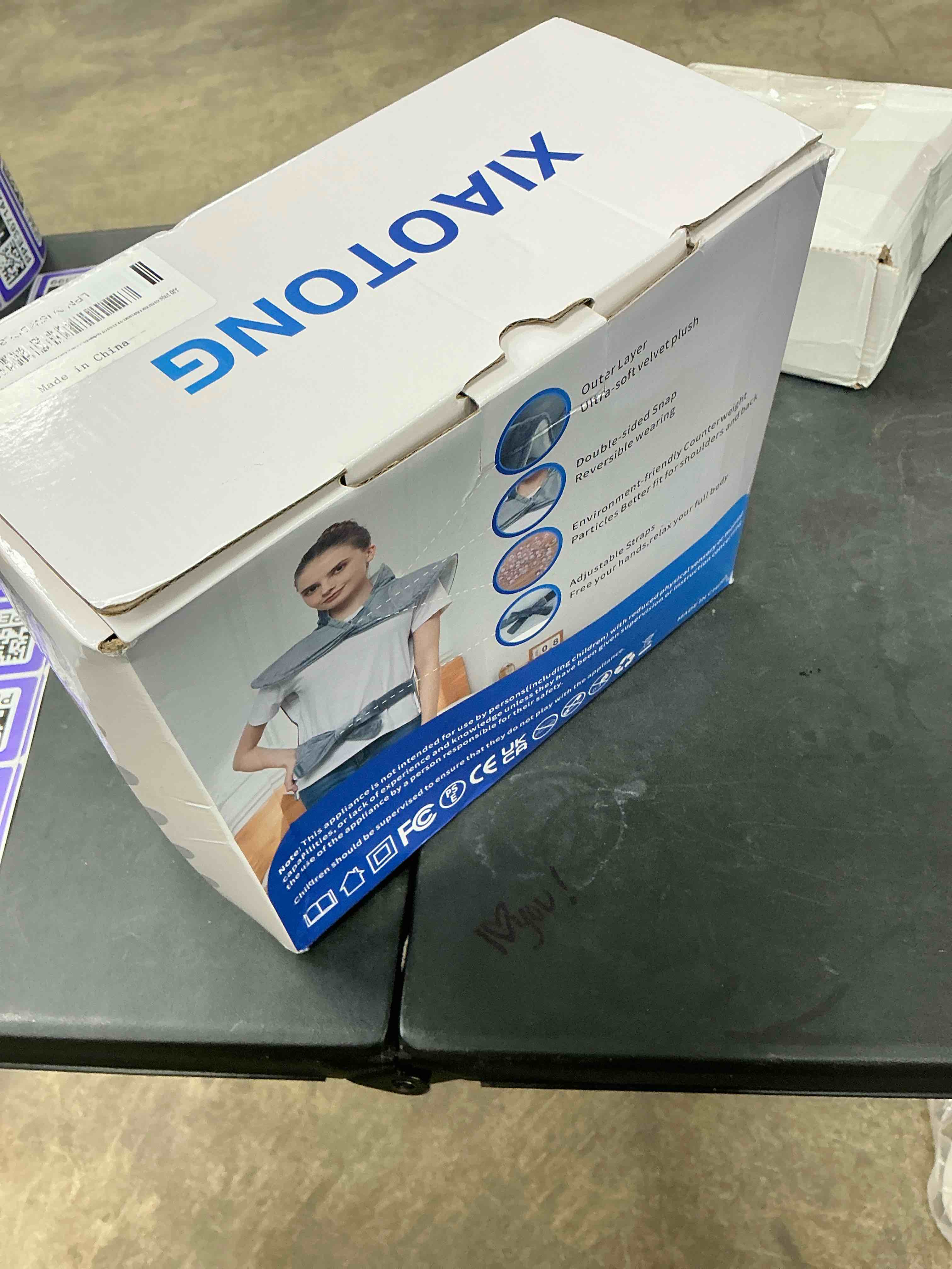 Condition photo showing Good Condition for Heating Pad for Neck and Shoulders and Back Pain Relief,Birthday Gifts for Women Men Mom Dad Weighted Full Body Heat Pads Large 25"X37",Heating Pad for Period Cramps,Electric Heated Pad Auto Shut Off