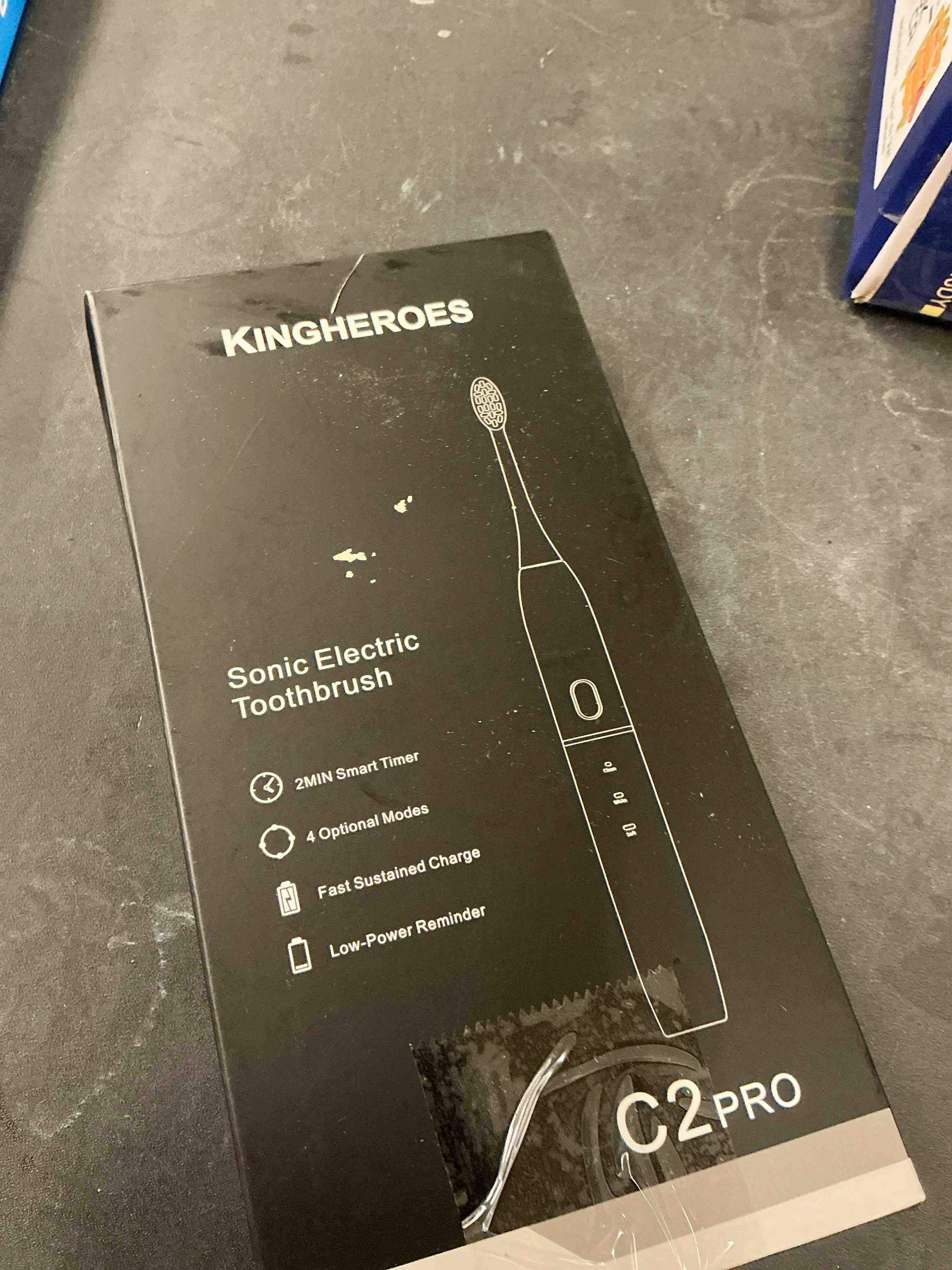 Condition photo showing Good Condition for Electric Toothbrush Set, Comes with 8 Brush Heads & Travel Case,4 Modes with 2 Minutes Built in Smart Timer, One Charge for 60 Days, 42000 VPM Motor (White)