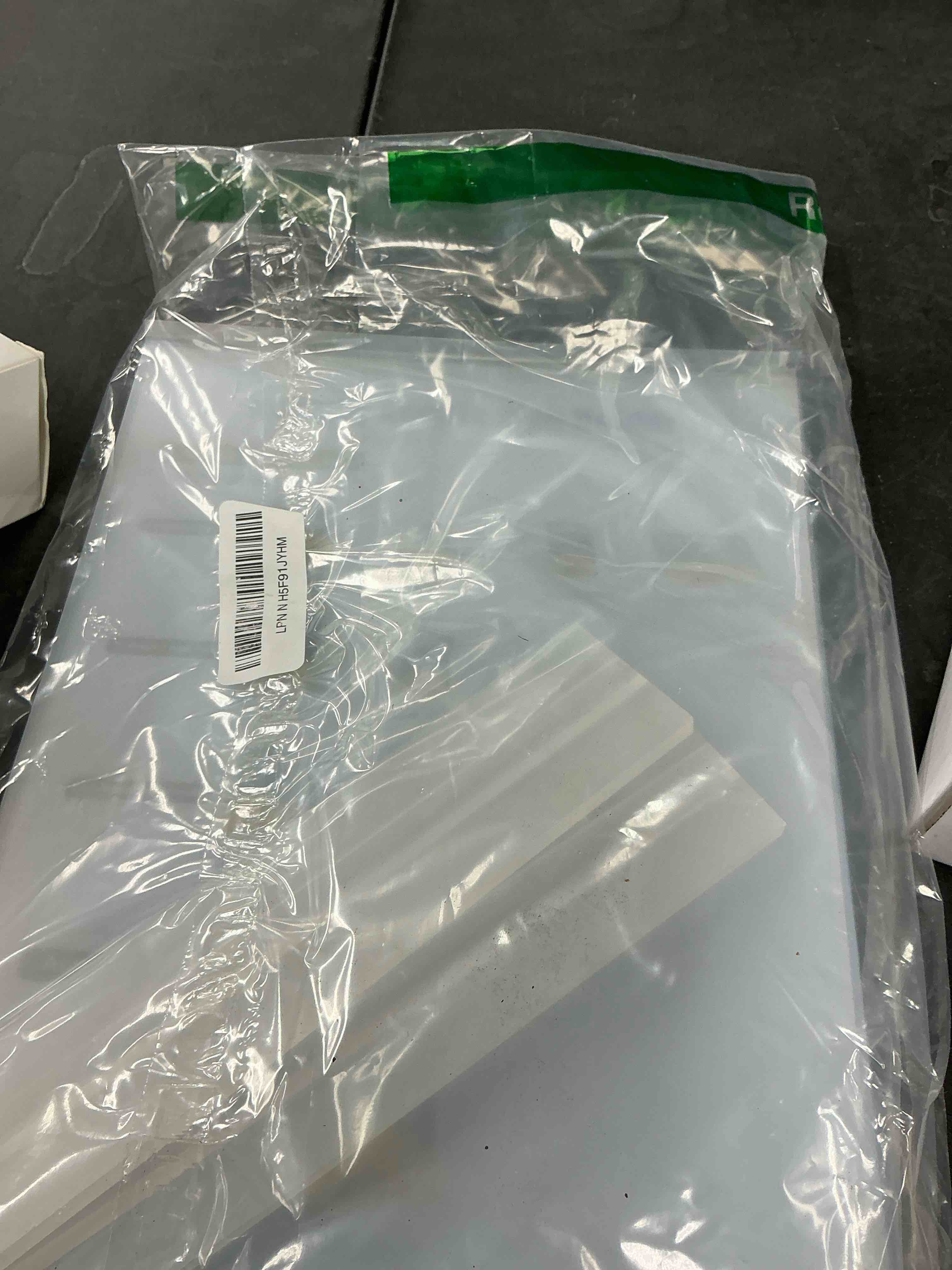 Condition photo showing Good Condition for 8.5 x 11 Acrylic Sign Holder 2 Pack, Vertical T Shape Clear Plastic Menu Holder, Unbreakable Table Sign Holder for Restaurant, Office, School, Store and Home Use 2 Pack 8.5x11