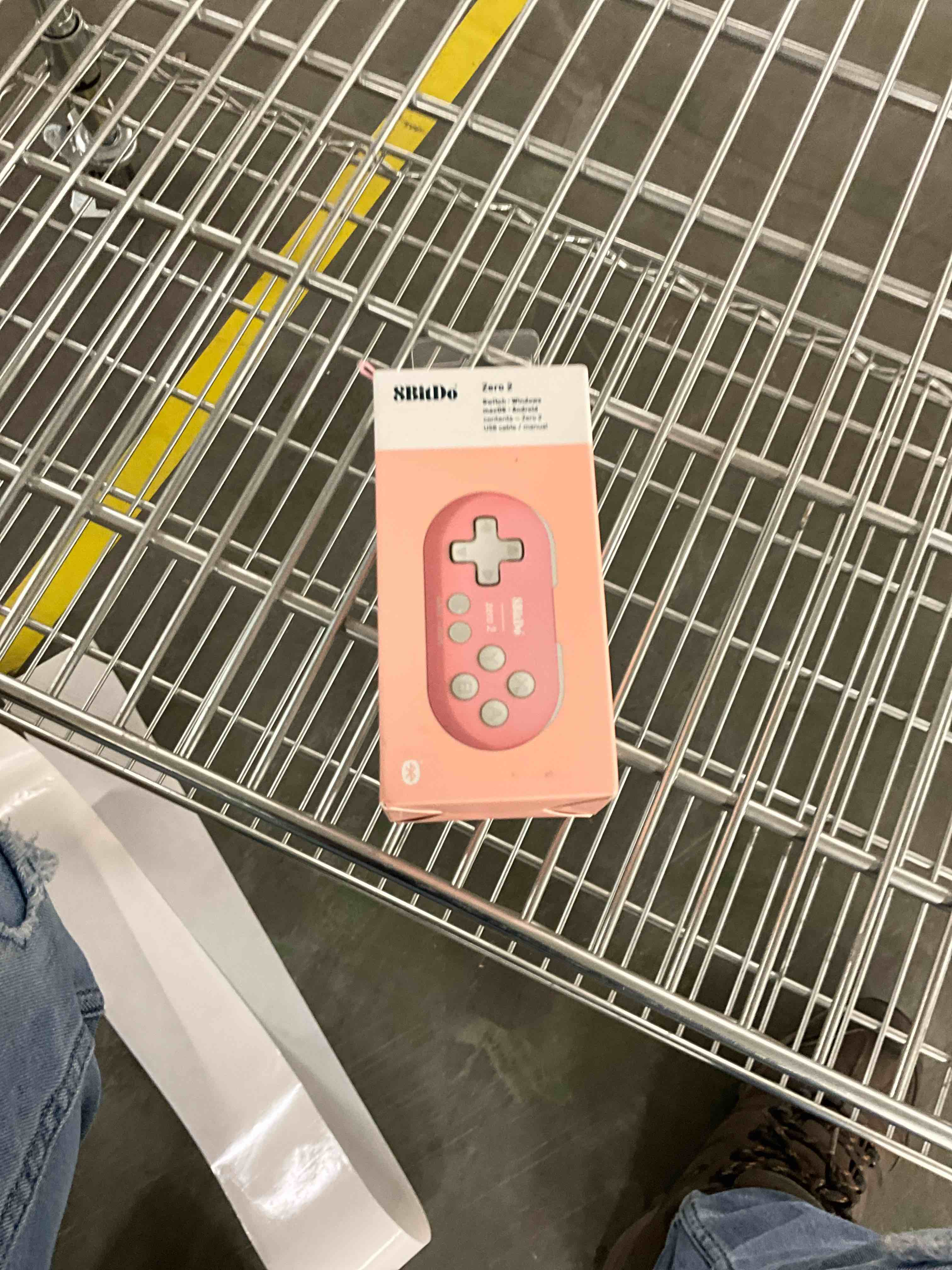 Condition photo showing New/Like New for 8Bitdo Zero 2 Bluetooth Gamepad Keychain Sized Mini Controller for Switch, Windows, Android, macOS & Raspberry Pi(Pink Edition) - Nintendo Switch