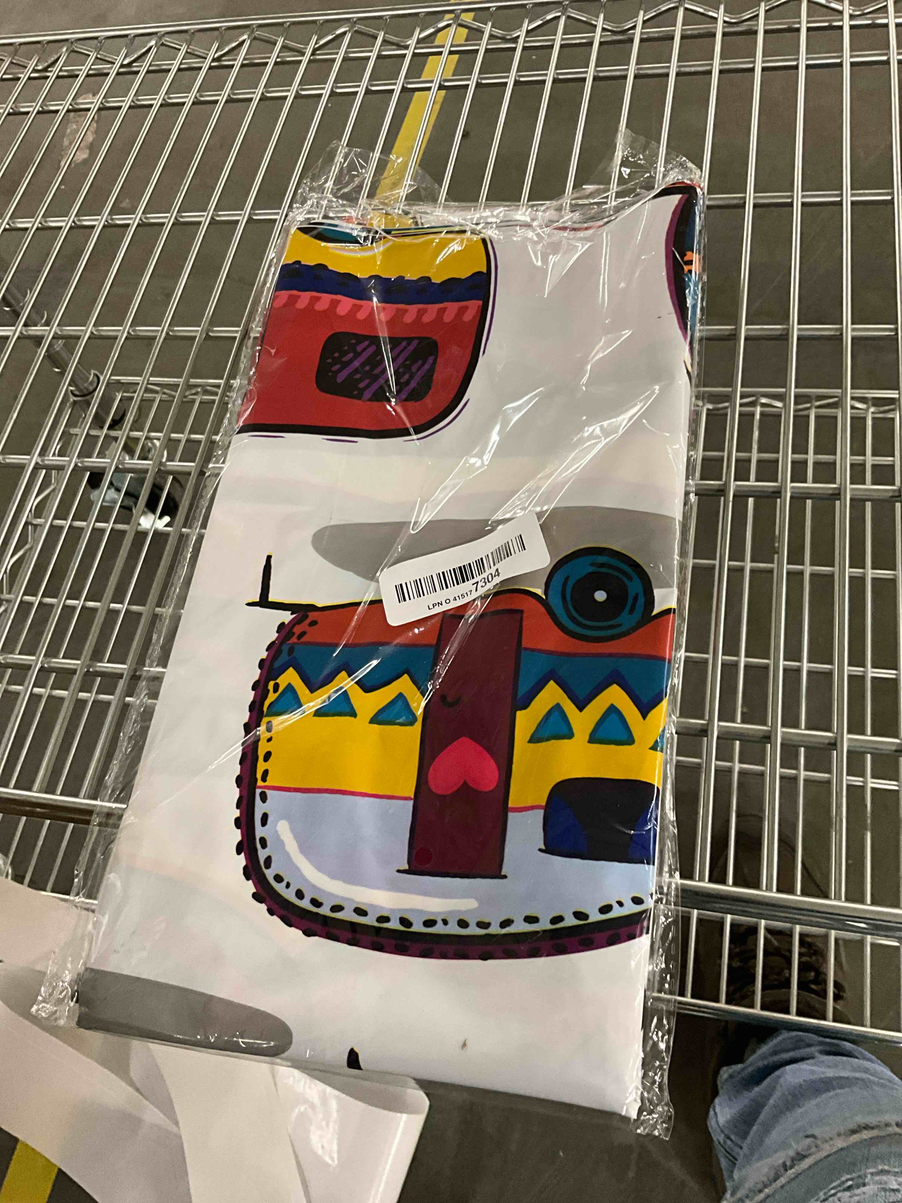 Condition photo showing New/Like New for DPLin Camping Tablecloth Waterproof Reusable Picnic Table Cover Happy CamperTablecloth Outdoor Picnic Blanket (Retro Vinyl, 54" X108")