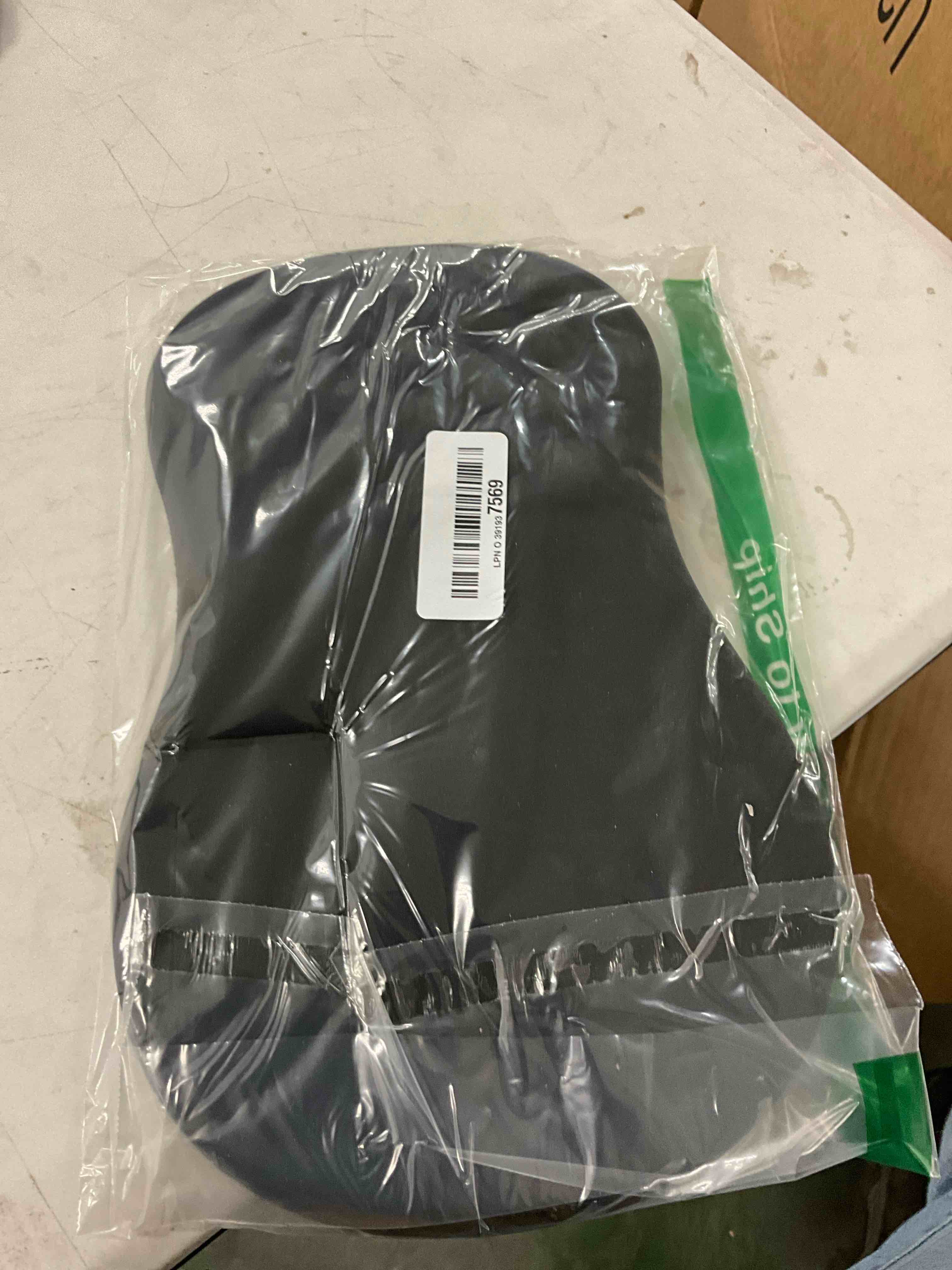 Condition photo showing New/Like New for Ergonomic Joint Wrist Support Mouse Pad with Memory Foam Cushion Massage Bump, Carpal Tunnel Pain Relief Mousepad Slope Design for Wrist Rest, 11.8x7.9 in, Black