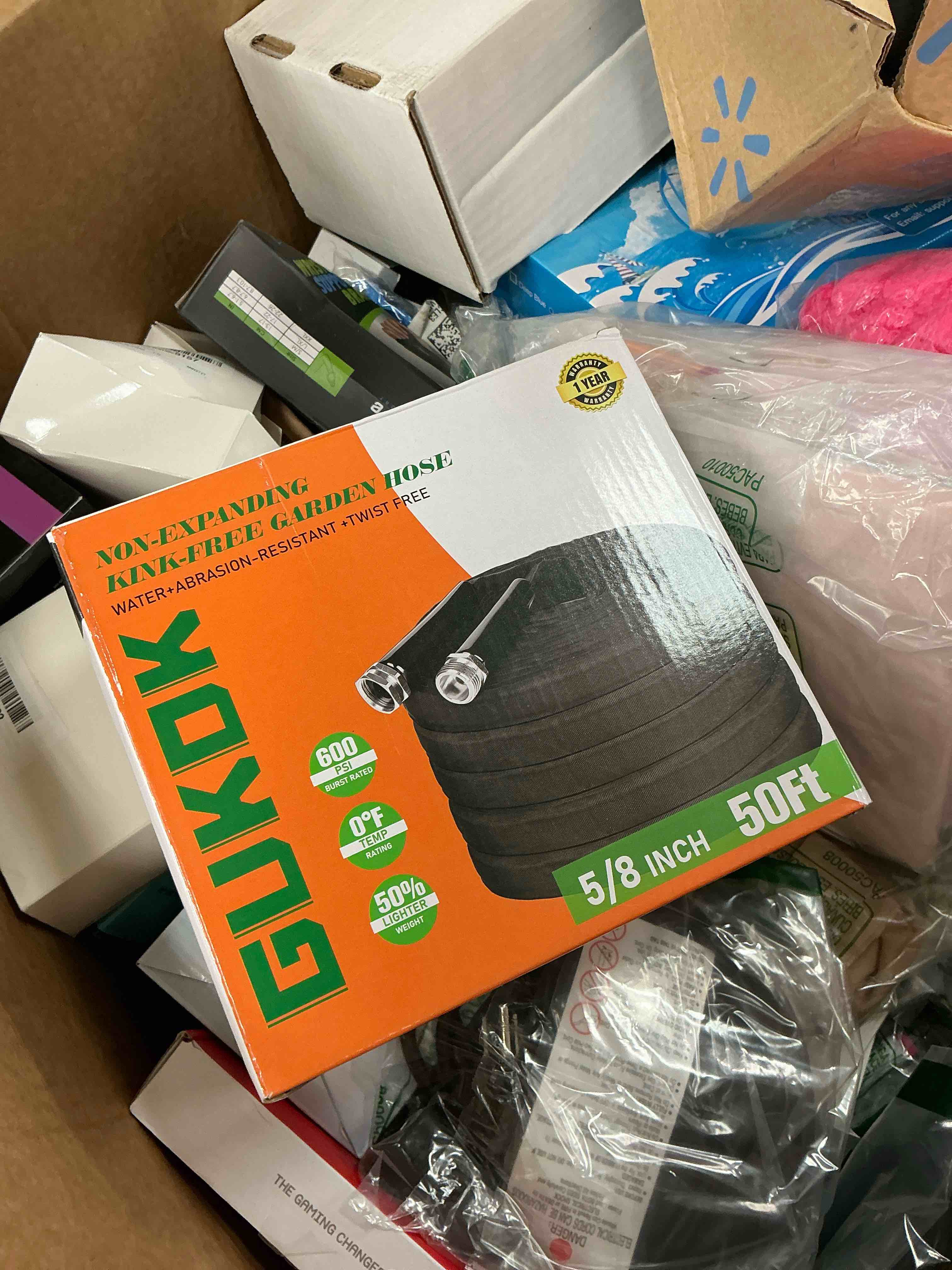 GUKOK Garden Hose, Lightweight, Ultra Flexible, Durable, Kink-Free Garden Hose, RV, Marine and Campe