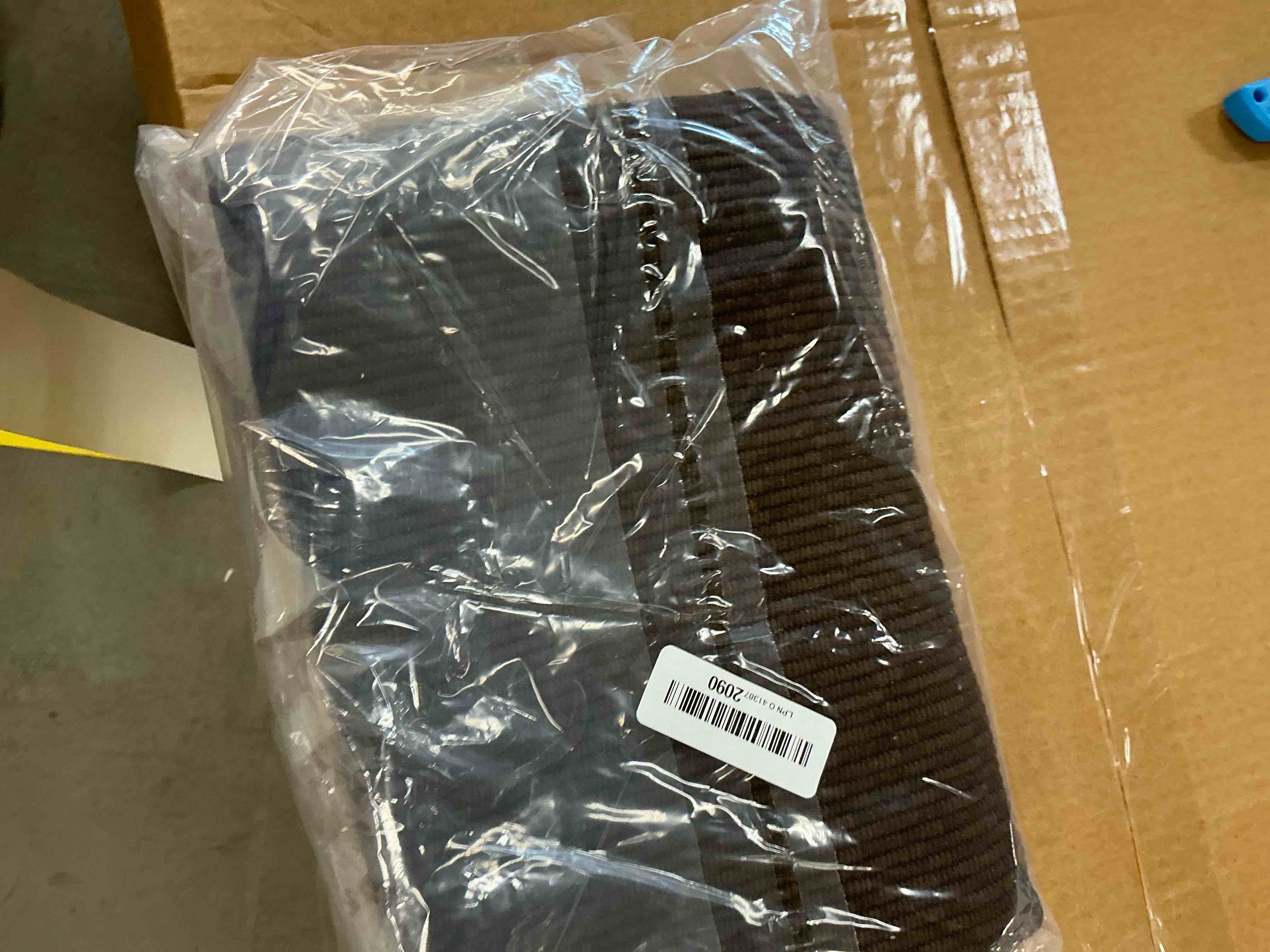 Condition photo showing New/Like New for KOZYFLY Washable Area Rug 2x3 Ft Small Entryway Rug Indoor Door Mat Throw Rugs with Rubber Backing, Braided Cotton Floor Carpet for Front Entrance Bathroom Kitchen Foyer, Dark Coffee/Brown 2' x 3' (Rectangular) Dark Coffee/Brown