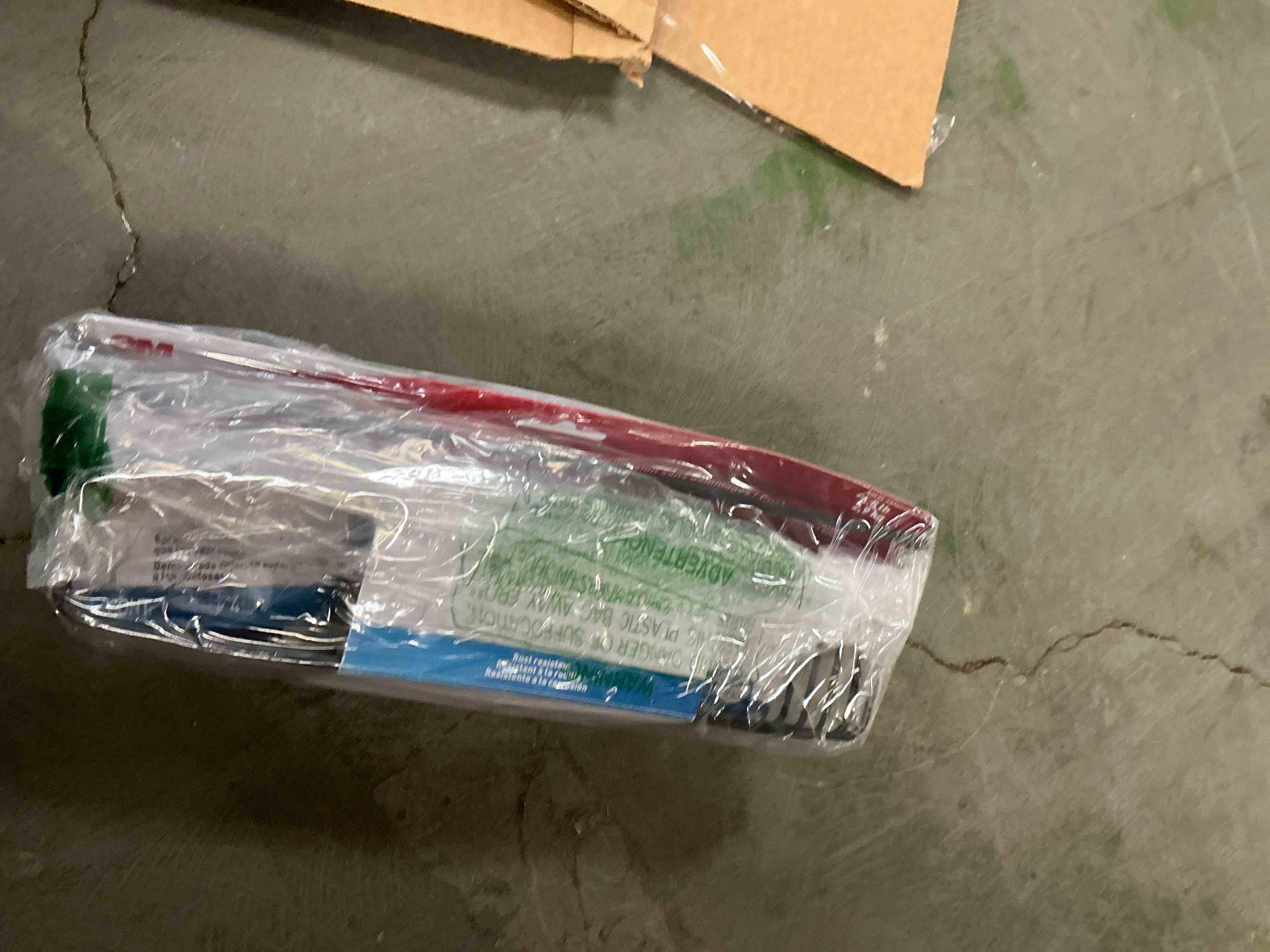 Condition photo showing Good Condition for Command Shower Caddy Matte Black with Water Resistant Command Strips, Bathroom Organizer, Holds up to 6.5 lbs, 1 Count (Pack of 1) Matte Black 13"D x 6.38"W x 4.25"H