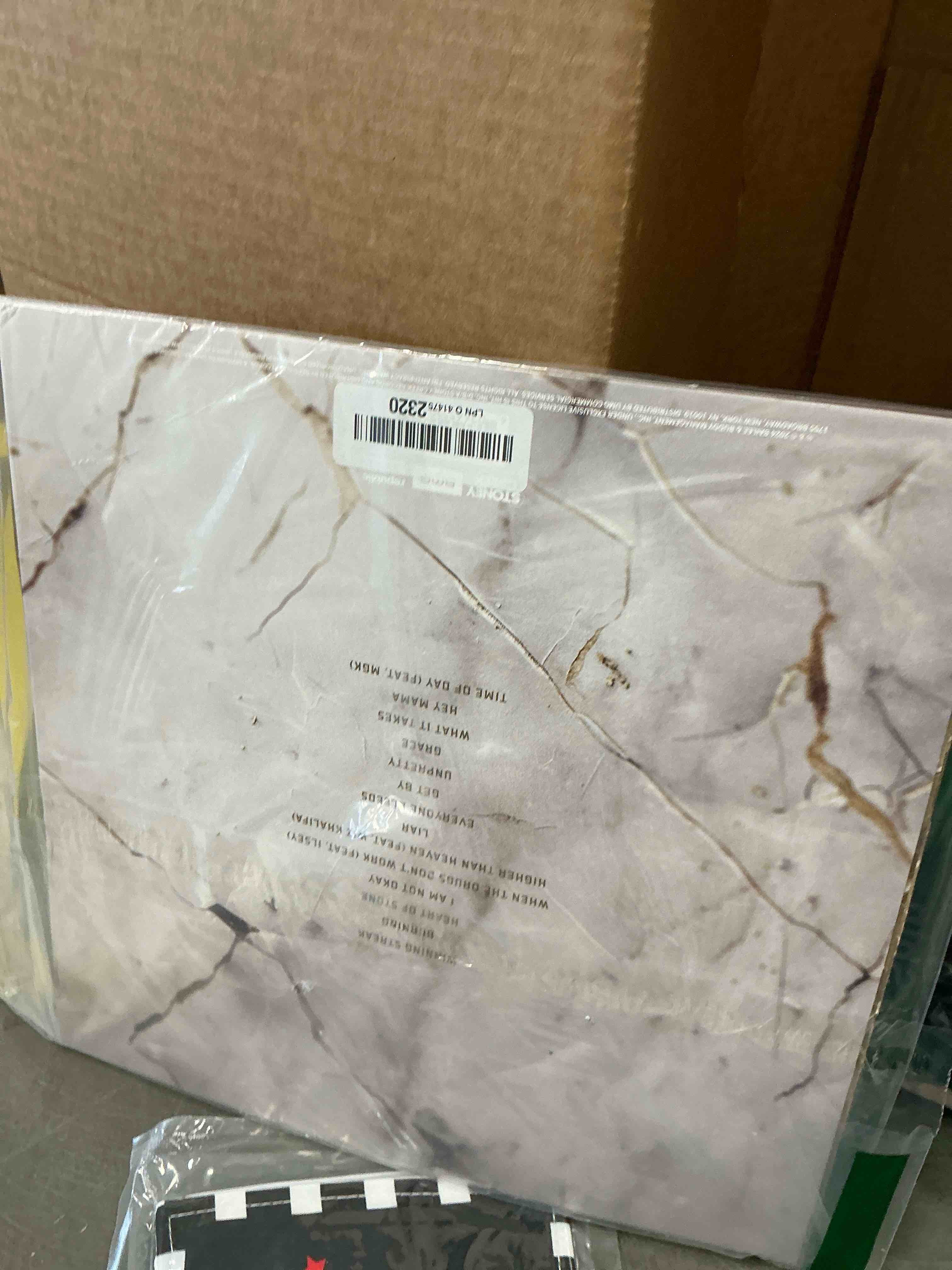 Condition photo showing Good Condition for Jelly Roll - Beautifully Broken Limited Edition White/Gold Color Vinyl LP