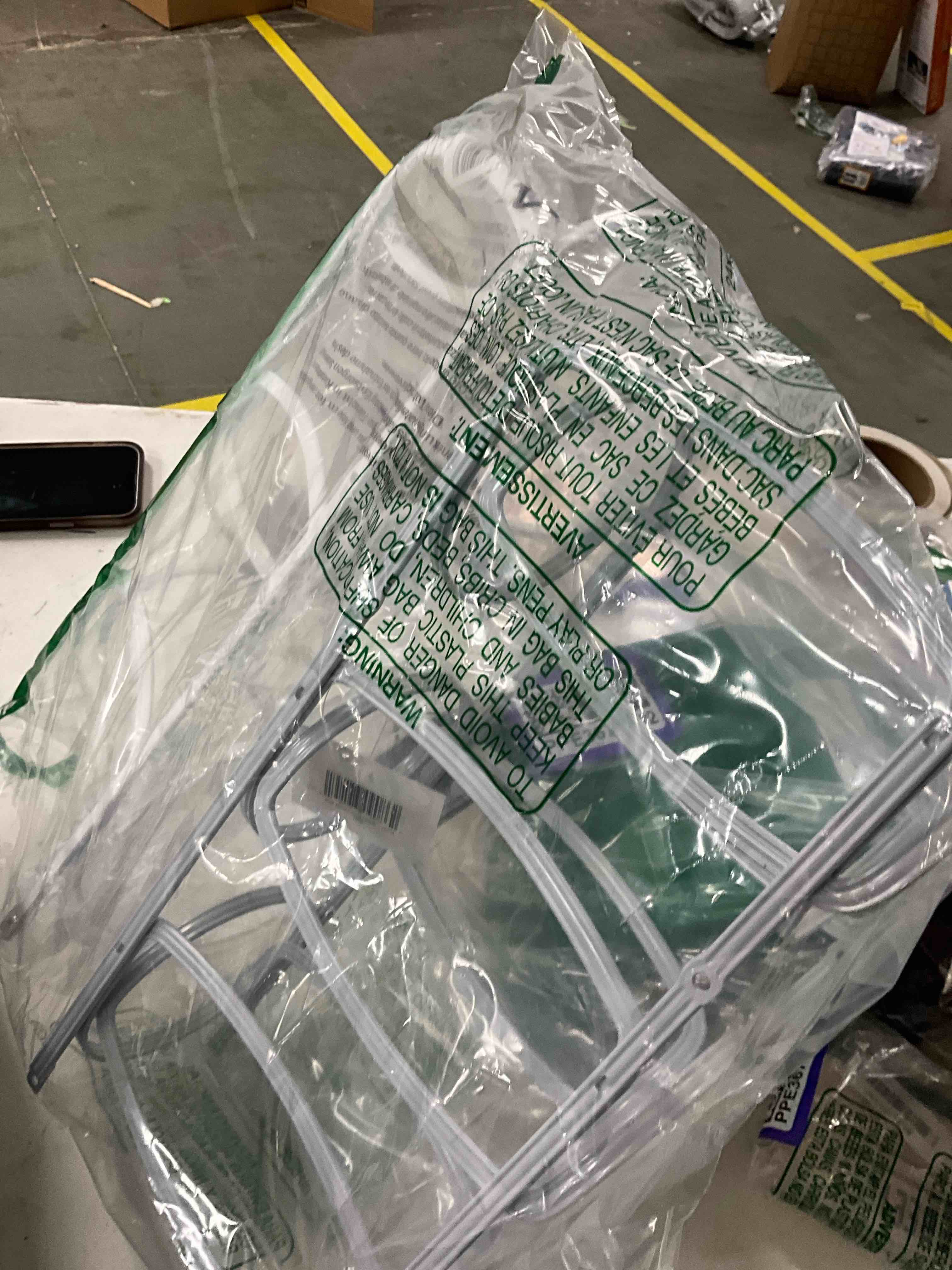 Condition photo showing Good Condition for mDesign Steel Towel Holder for Bathroom Wall - Wall Mounted Organizer for Rolled Bath Towels - Six Level Wall Mount Towel Storage Rack - Bathroom Towel Organizer - Hyde Collection - Graphite Gray