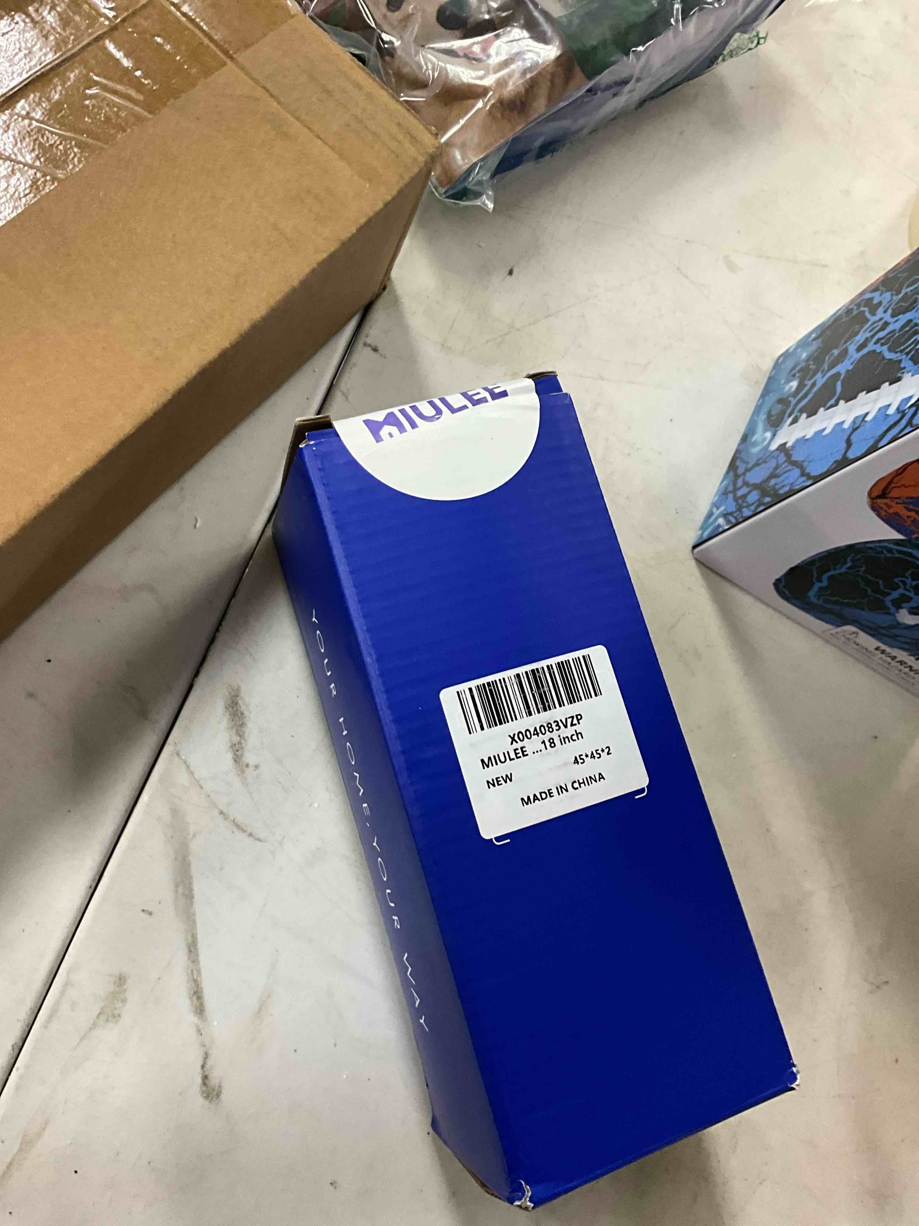 Condition photo showing Good Condition for MIULEE Black Corduroy Pillow Covers Pack of 2 Boho Decorative Spliced Throw Pillow Covers Soft Couch Pillowcases Cross Patchwork Textured Cushion Covers for Living Room Bed Sofa 18x18 inch 18" x 18" (Pack of 2) Black