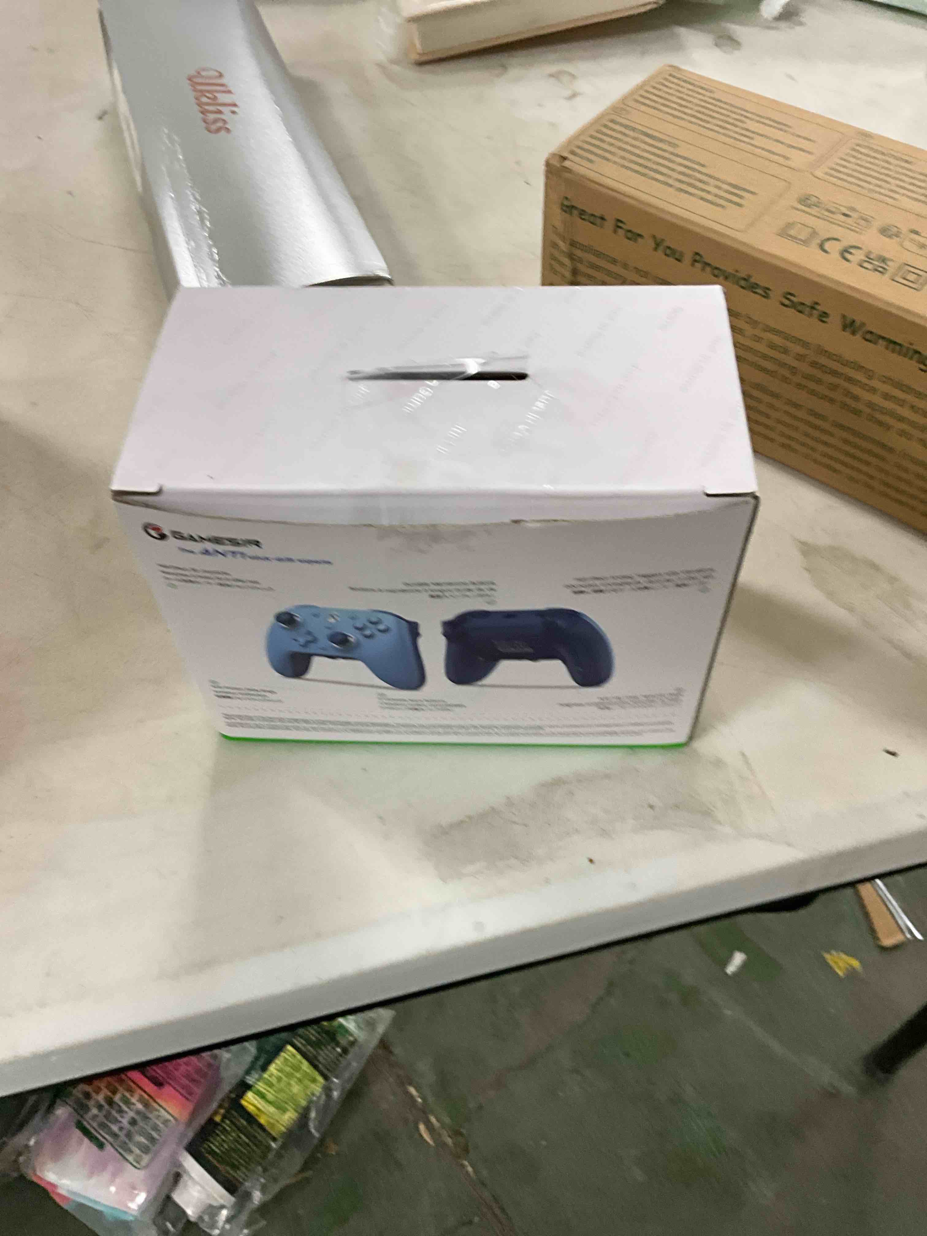 Condition photo showing Good Condition for gamesir g7 se blue wired xbox controller for pc, xbox series x/s, xbox one, officially licensed hall effect xbox controller with 3.5mm earphone port, 2 mappable back buttons, 1000hz, anti stick-drift