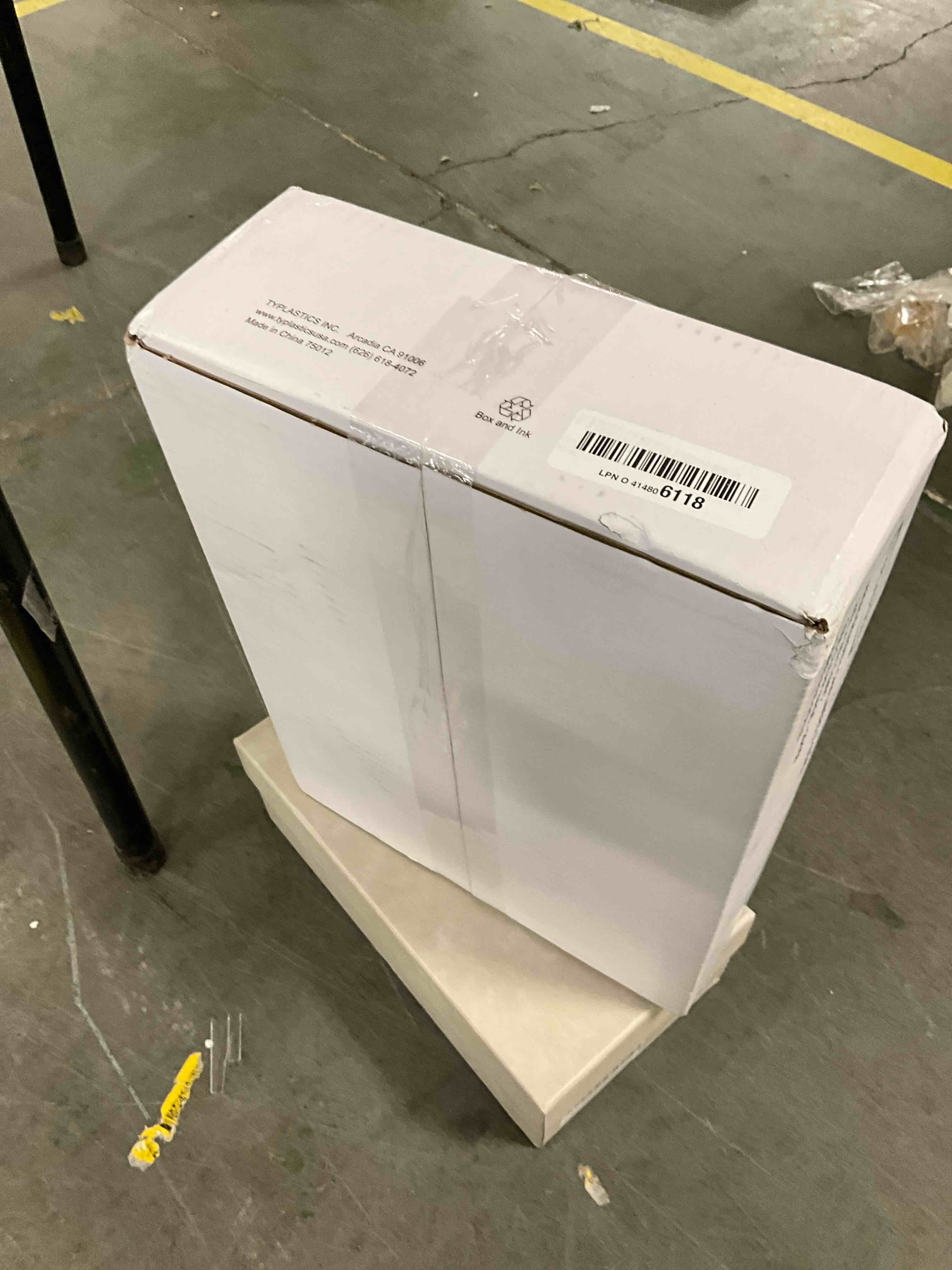 Condition photo showing Good Condition for TYPLASTICS Trash Can Liner - Wholesale 1000 Count Garbage Bags on Perforated Roll 7-10 Gallon Multipurpose for Office Bathrooms Business Home Commercial and Industrial Needs 24" x 24" 50 Count (Pack of 20)