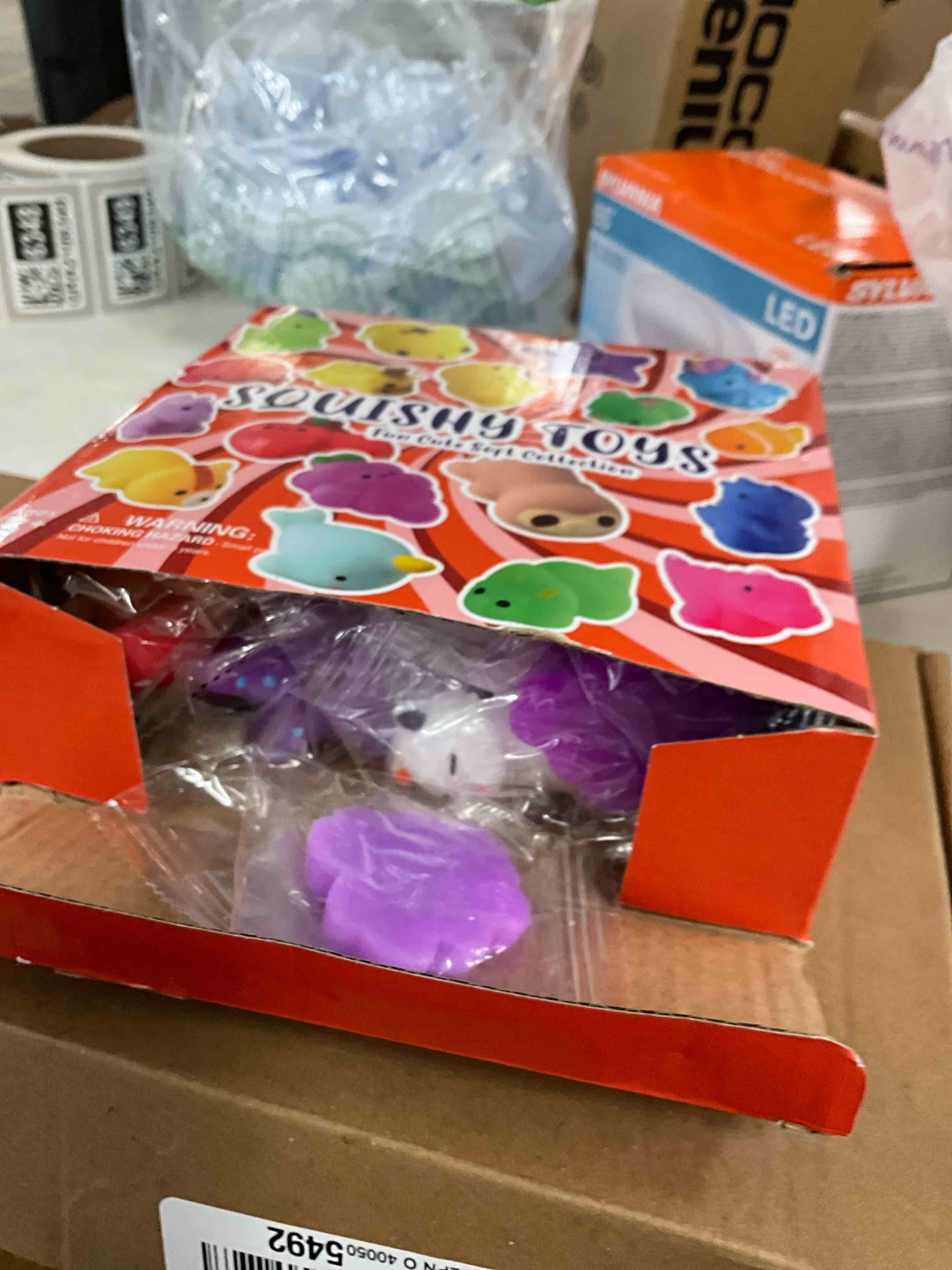 Condition photo showing New/Like New for 30 Pack Squishy Toys, Kawaii Squishies Party Favors for Kids 4-8 8-12 Treasure Box Toys for Classroom Birthday Xmas Gifts Goodie Bag Mini Animals Mochi Squishy Stress Relief Sensory Toys Random