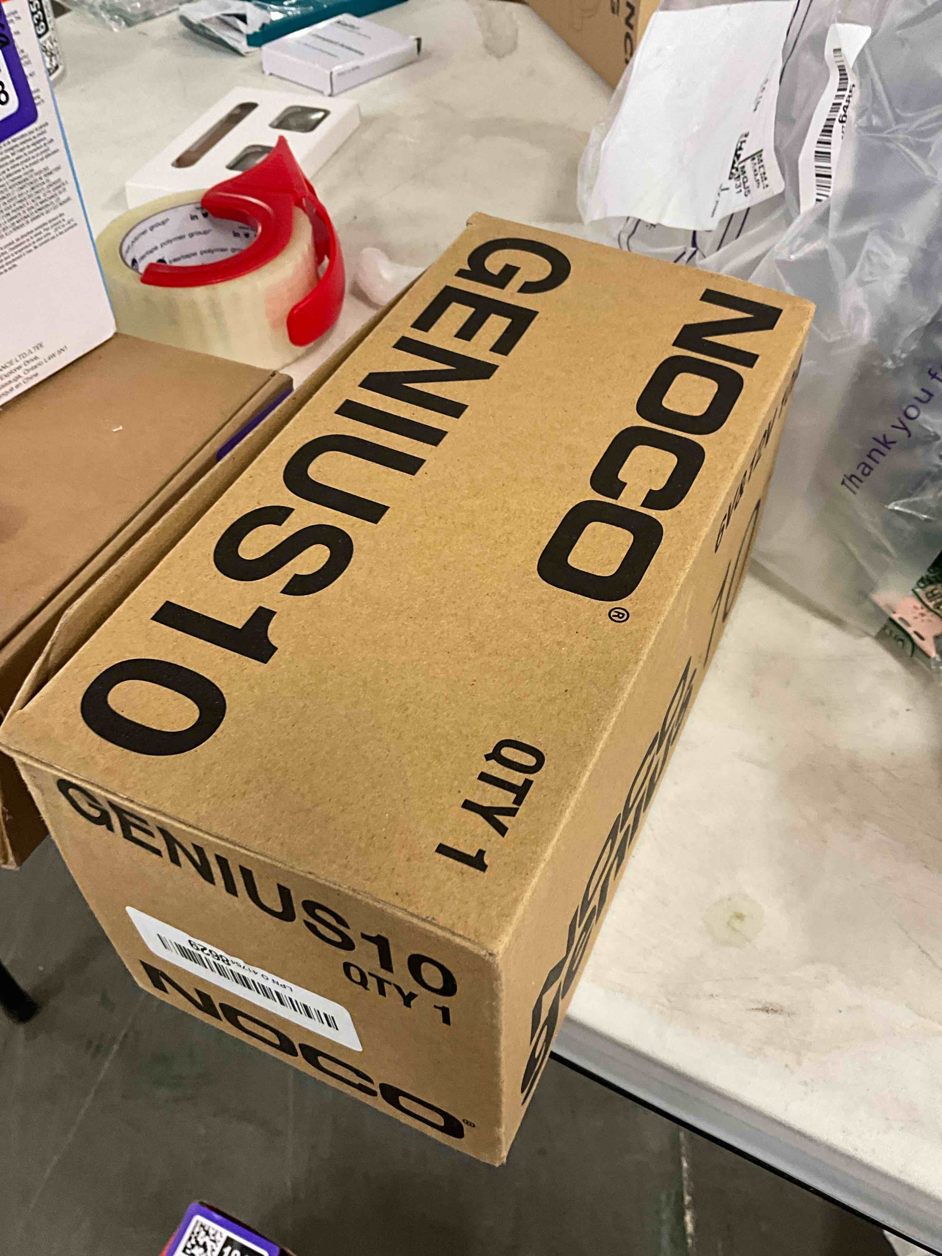 Condition photo showing Good Condition for NOCO GENIUS10: 10A 6V/12V Smart Battery Charger – Automatic Maintainer, Trickle Charger & Desulfator with Overcharge Protection & Temperature Compensation – For Lead-Acid & Lithium Batteries