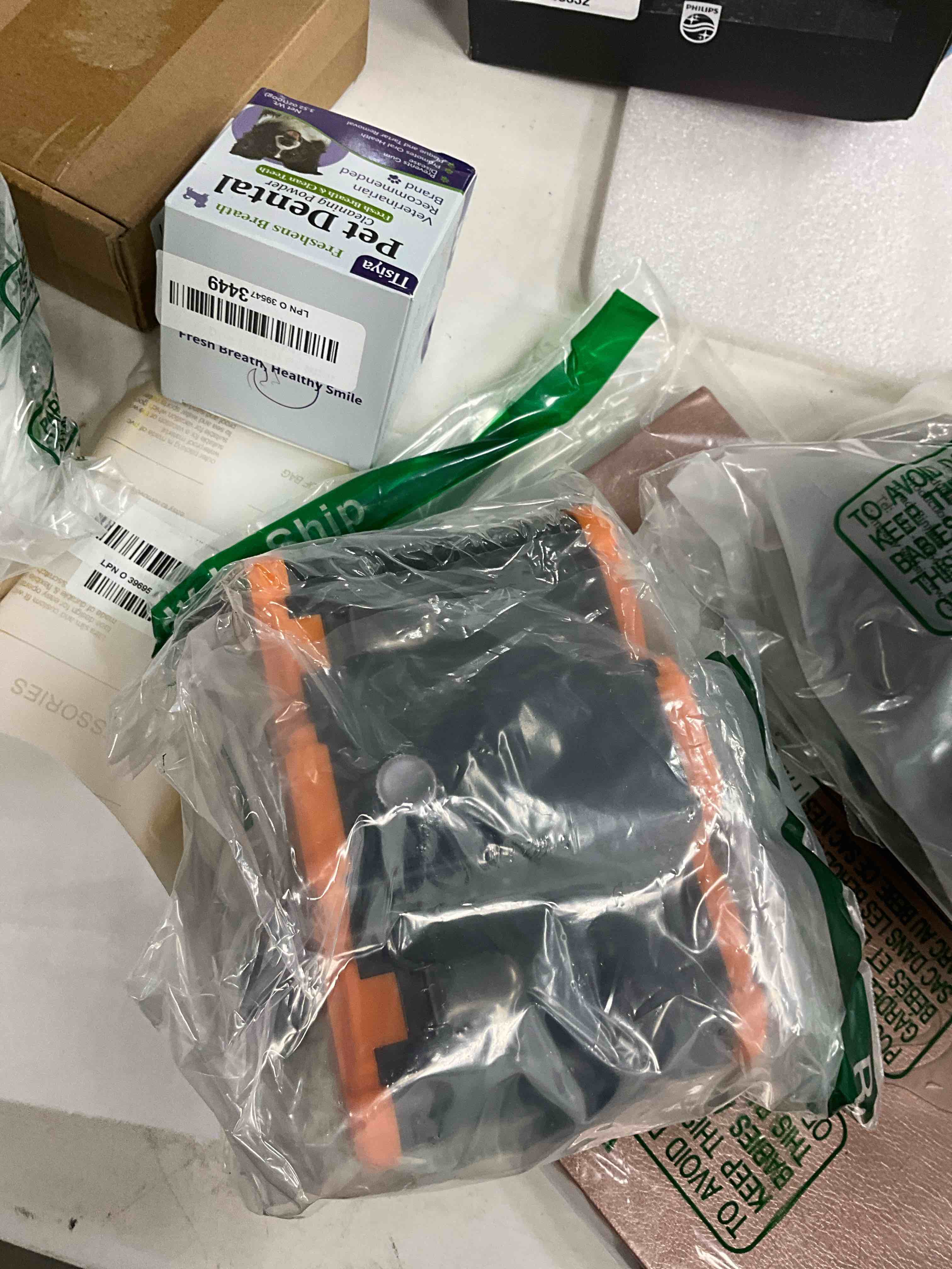 Condition photo showing Good Condition for 12000mAh Portable Waist Fan, 6 in 1 Rechargeable Wearable Belt Clip Fan with Flashlight & Detachable Power Bank, Strong Airflow Body Fans Neck Fans Hands-Free 30H Cooling for Hiking Cruise Courier