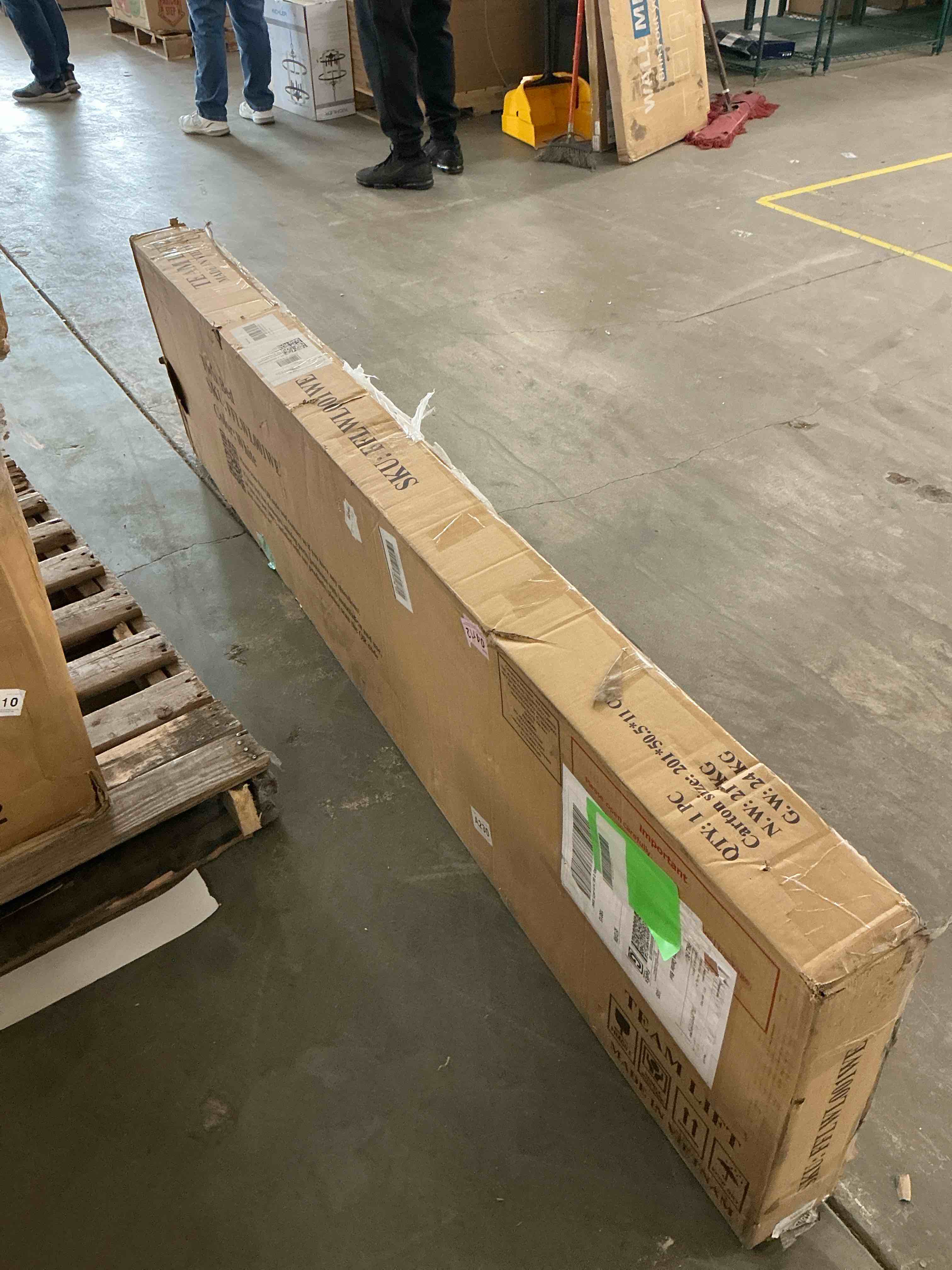 Condition photo showing Good Condition for PAPROOS Twin Size Floor Bed, Solid Wood Toddler Bed with Slat, Fence Guardrail and Door, No Box Spring Needed, Montessori Bed, Twin Bed for Kids, Boys, Girls, White