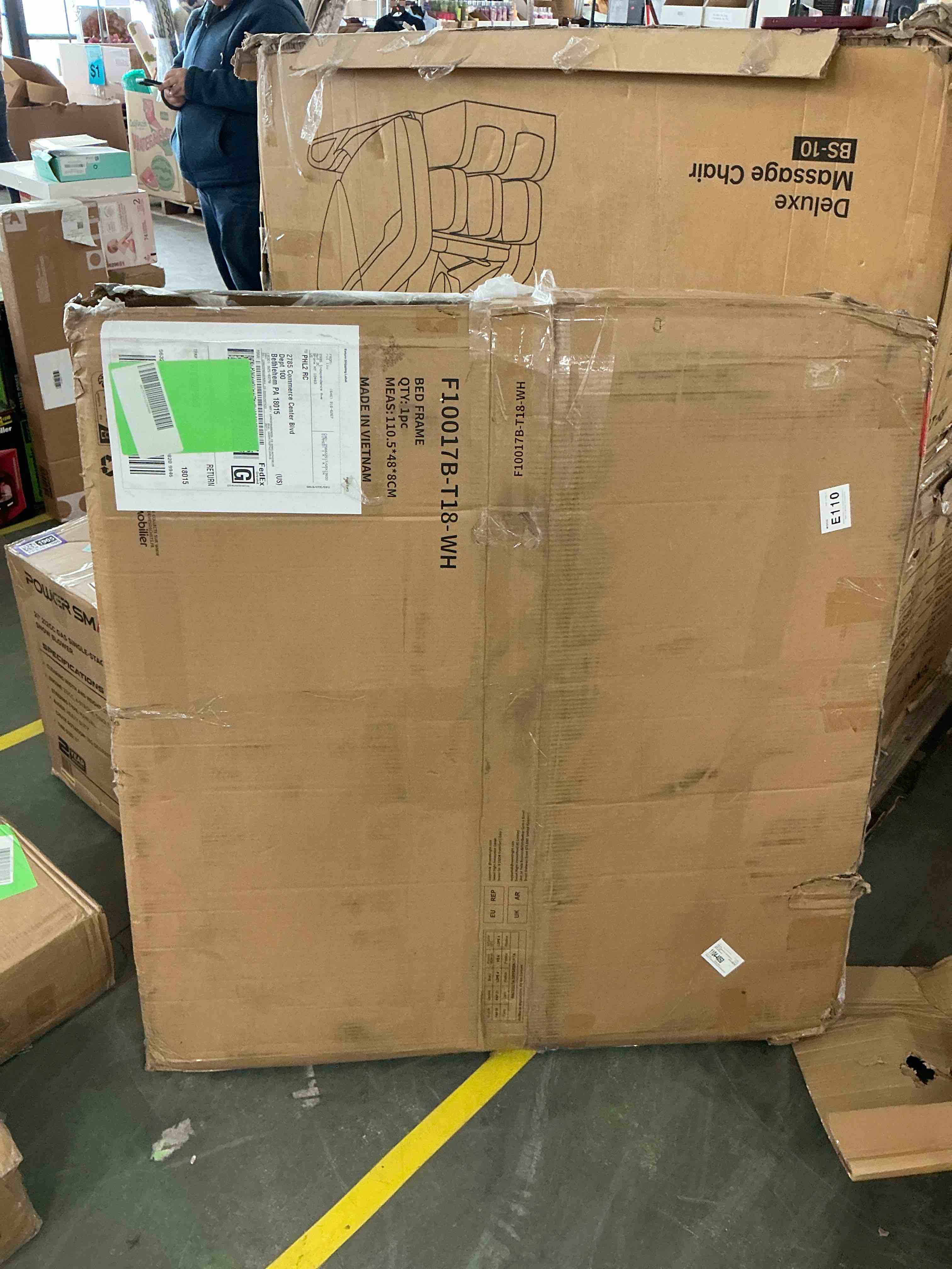 Condition photo showing Good Condition for edx Adjustable Bed Frame, Individually Tilting Head and Foot with 2 USB Ports, Wireless Remote, Quiet Motor, Twin XL Size