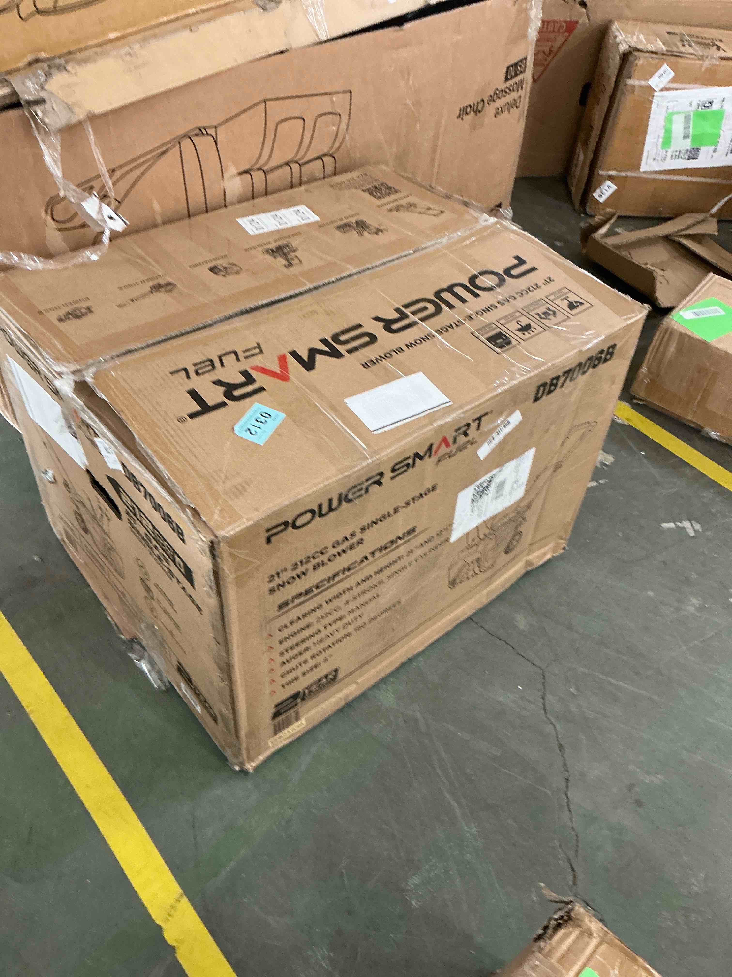 Condition photo showing Good Condition for PowerSmart 21 inch 212cc Single Stage Gas Powered Push Gasoline Snow Blower