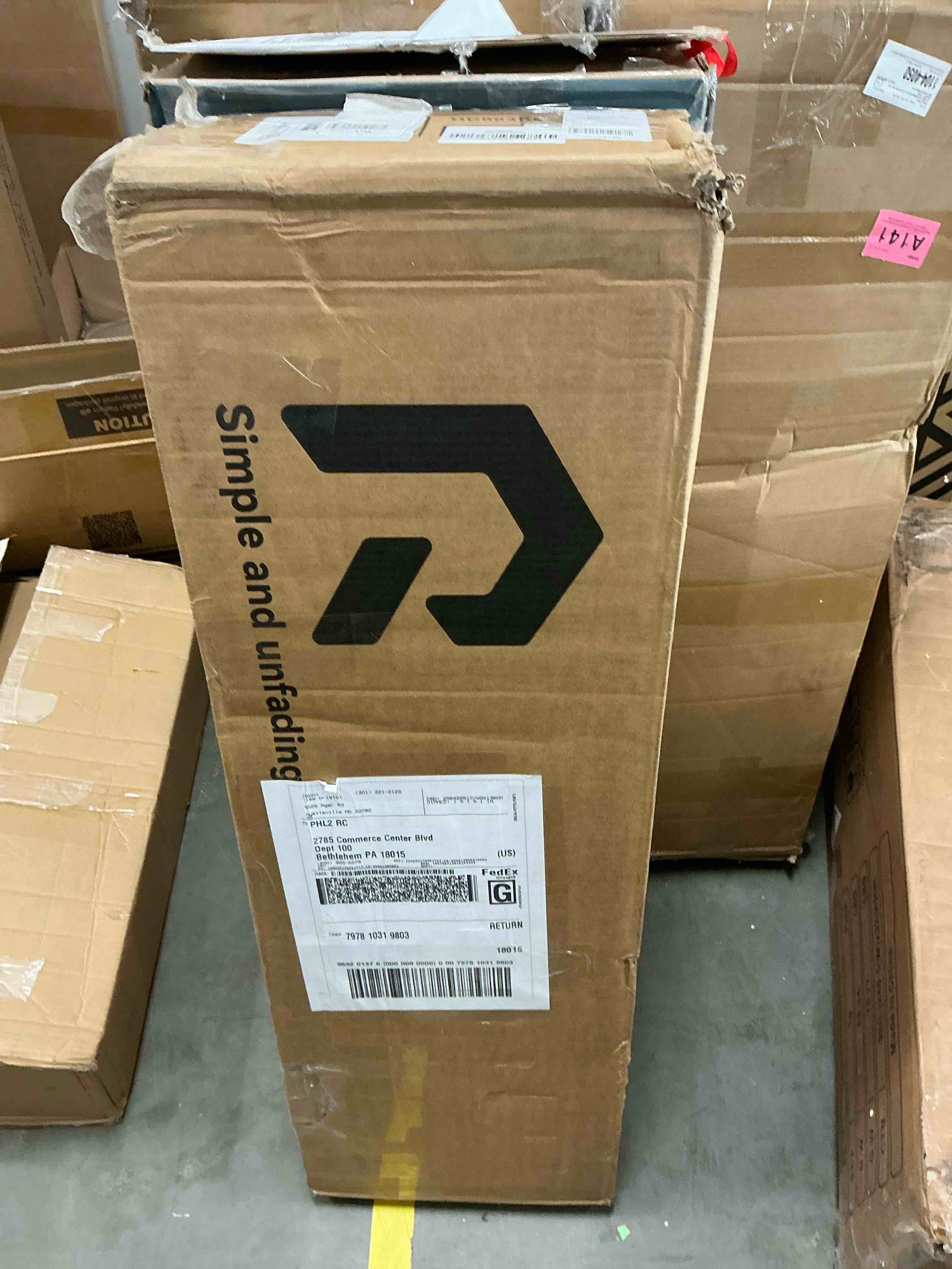 Condition photo showing Good Condition for GUNAITO 8 Drawer Dresser for Bedroom Chest of Drawers Fabric Storage Bin Rustic Brown