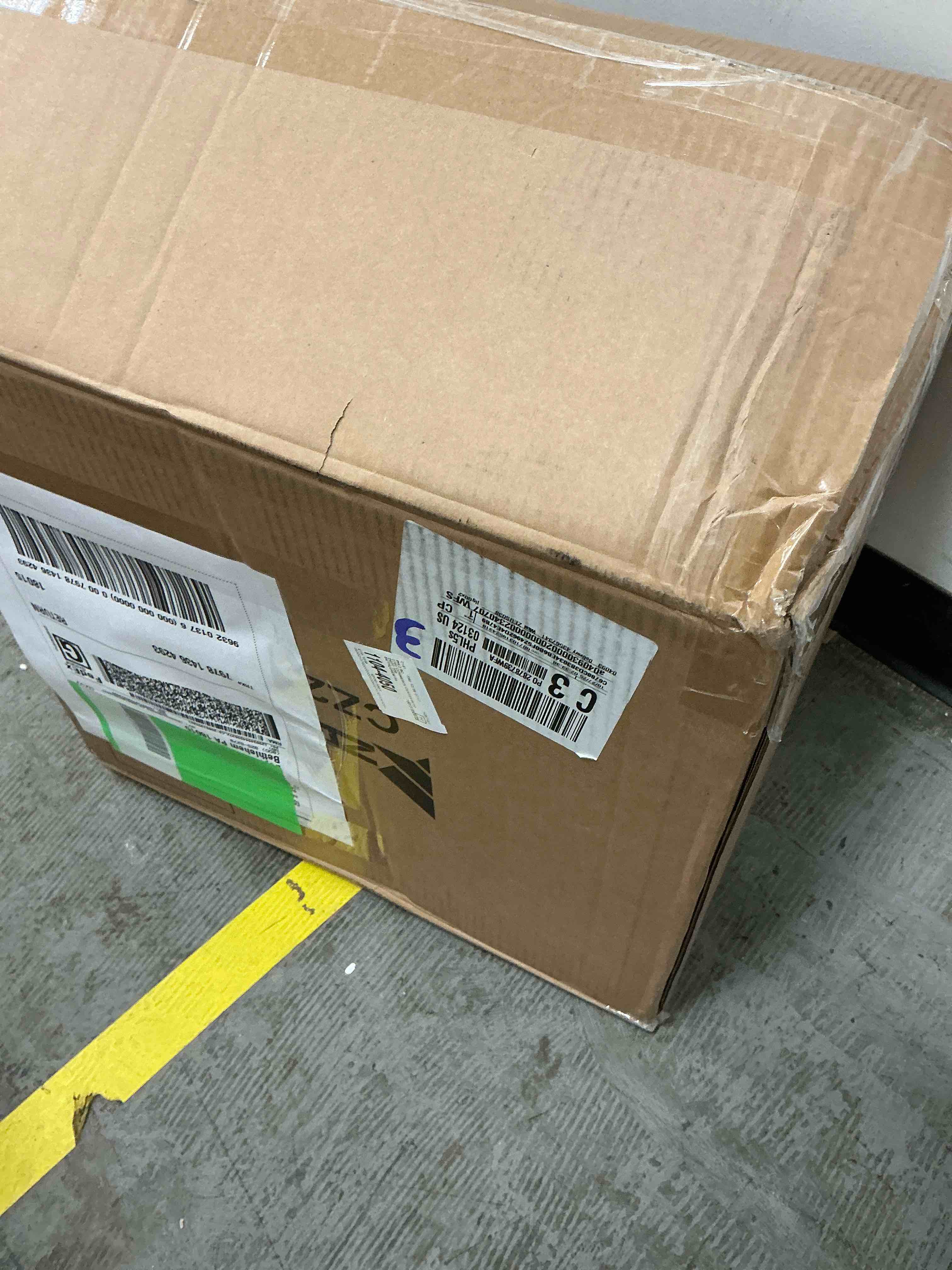 Condition photo showing New/Like New for Ktaxon WiFi Smart Electric Garage Heater  7500W Ceiling Mount Space Heater  240-Volt Hard-Wired Heater Fan-Forced Shop Heater with Digital Thermostat  12H Timer  Remote Control  Black