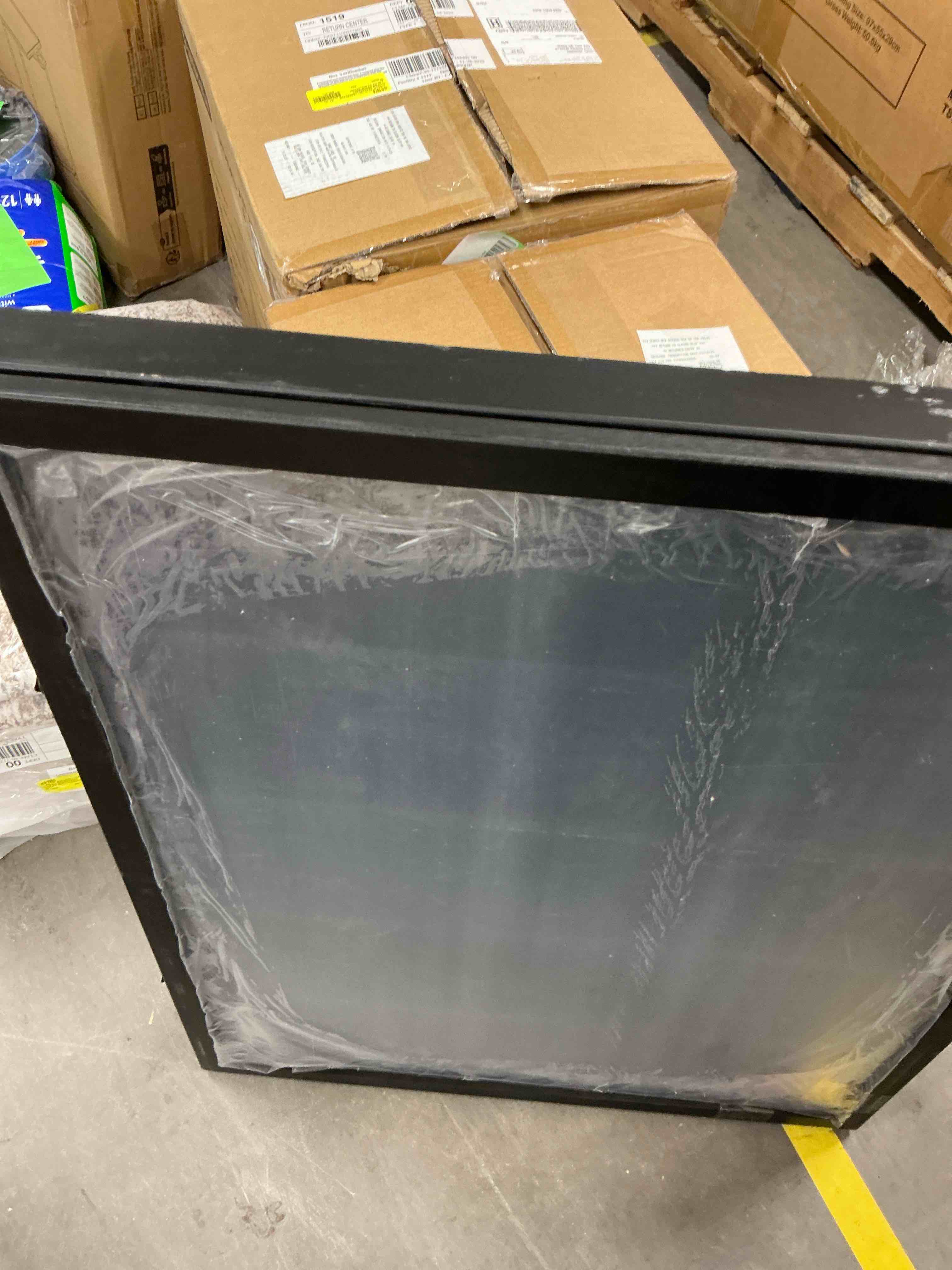 Condition photo showing Good Condition for Card Display Case  35 Graded Sports Display Frame with UV Protection Clear View Lockable for Football Baseball Basketball Hockey Comic Trading Cards Black