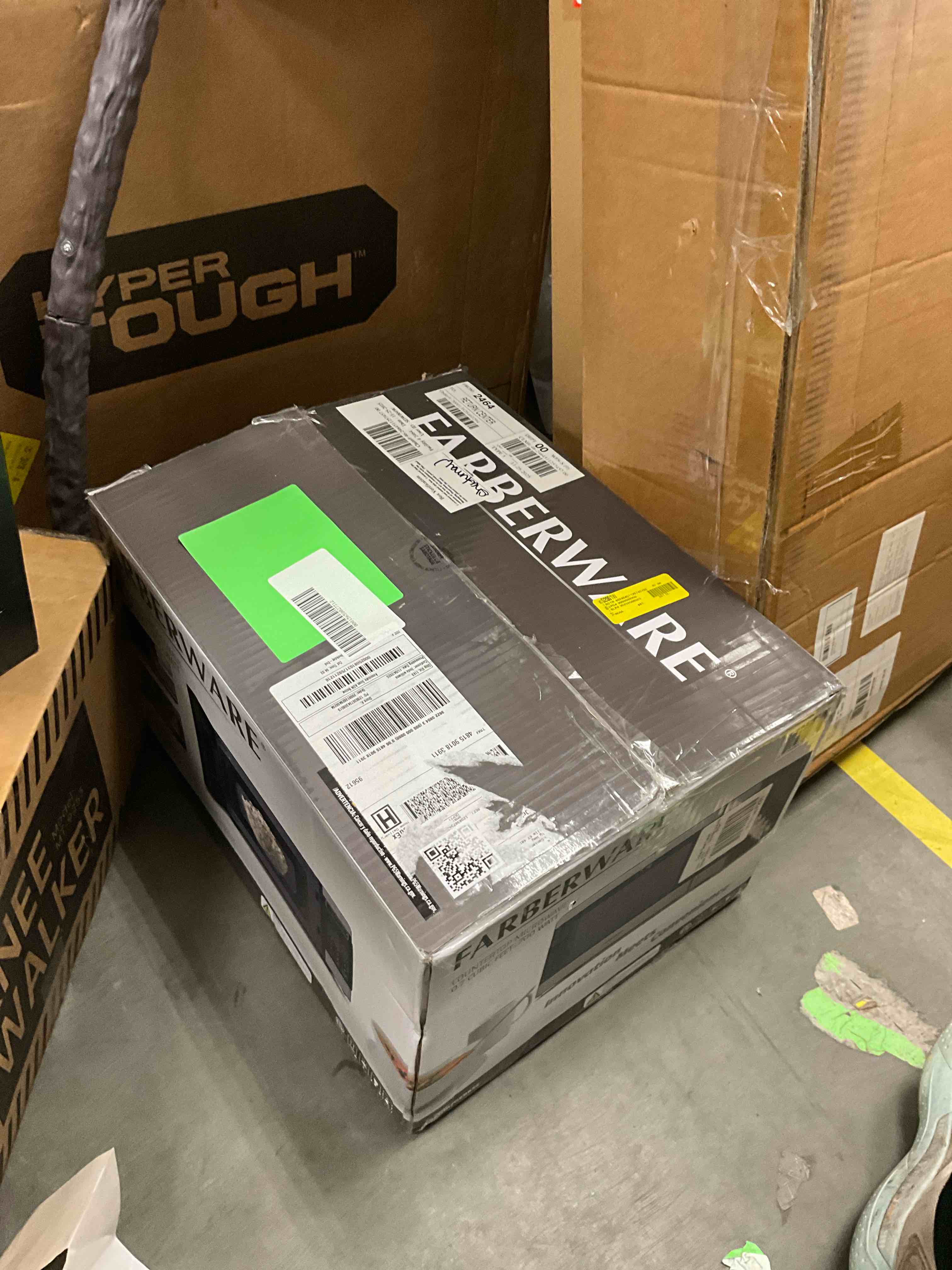 Condition photo showing Good Condition for 0.7 cu. ft. Compact Microwave Oven, 700-Watt, Stainless Steel